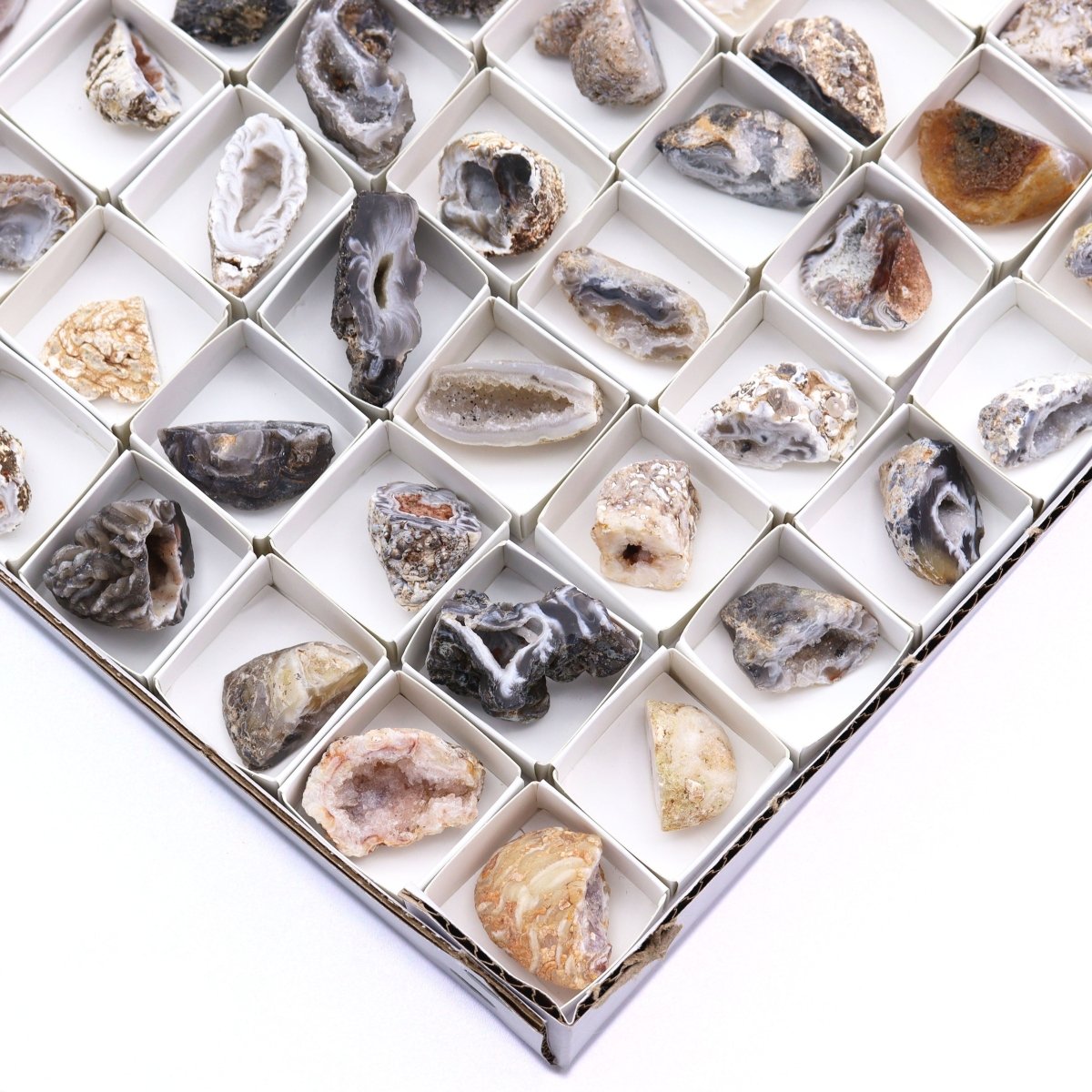 96 Piece Flat - Mini Occo Geodes