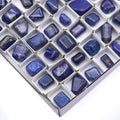 96 Piece Flat - Tumbled Lapis
