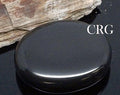 Black Tourmaline Palm Stone (4 Pieces) Size 40 to 50 mm Crystal Worry Stone