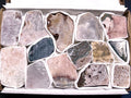 Pink Amethyst Rough Crystals (Avg 2 LBs) Small Box Flat Bulk Wholesale Lot Raw Stones