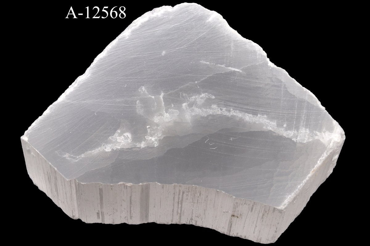 A-12568 Selenite TV Rock - 11.1 oz