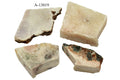 A-13019 Rough Pink Amethyst (4 pc. Lot) 4.7 oz.