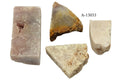 A-13033 Rough Pink Amethyst (4 pc. Lot) 5.0 oz