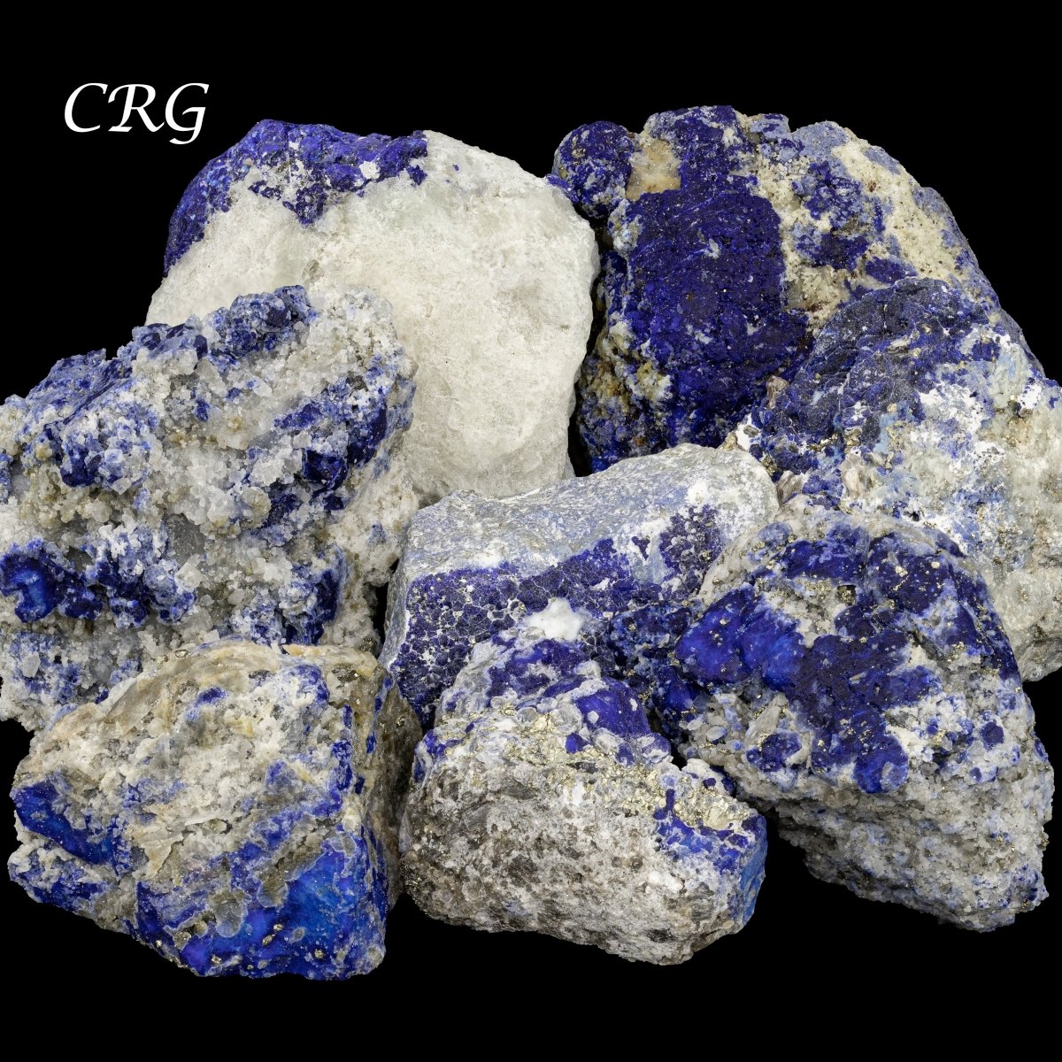 2 KILO LOT - Afghanite with Calcite & Quartz / Mixed Sizes