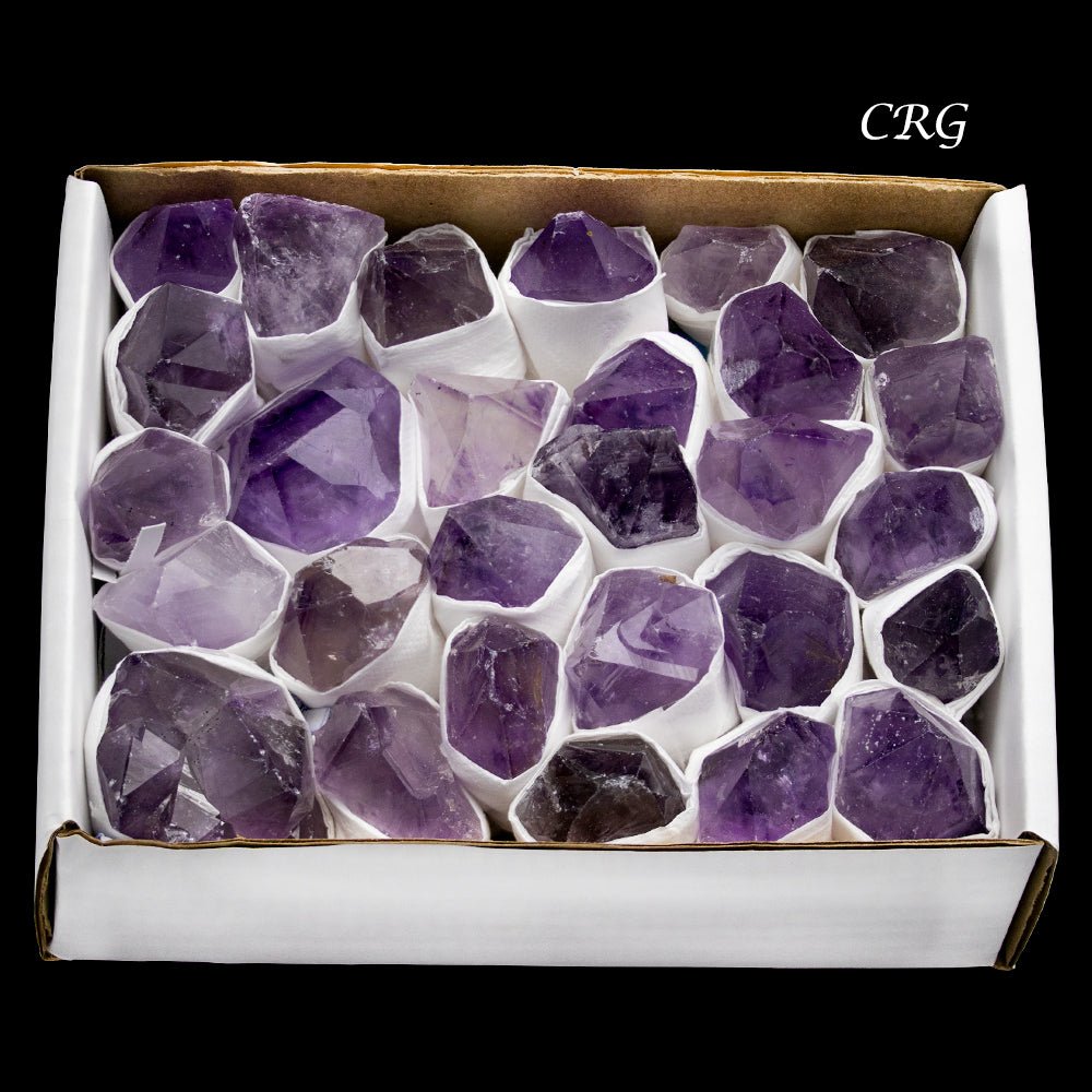 Amethyst Points / A Grade / 2-4" AVG - 1 FLAT
