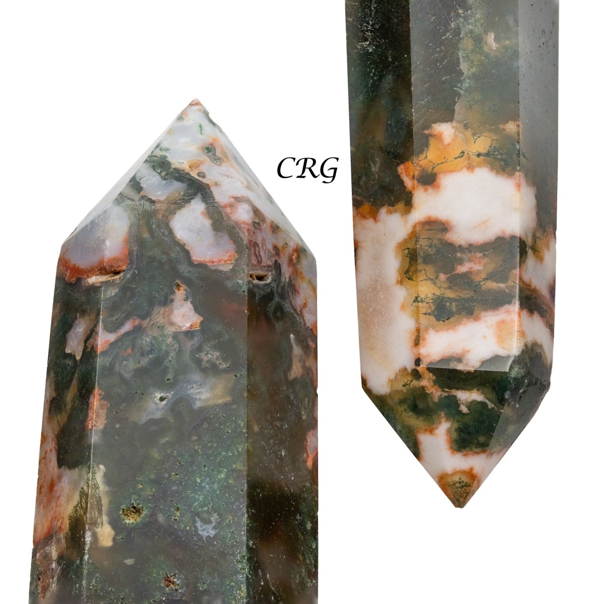 Red Moss Agate Towers / 70mm AVG - 1 KILO LOT