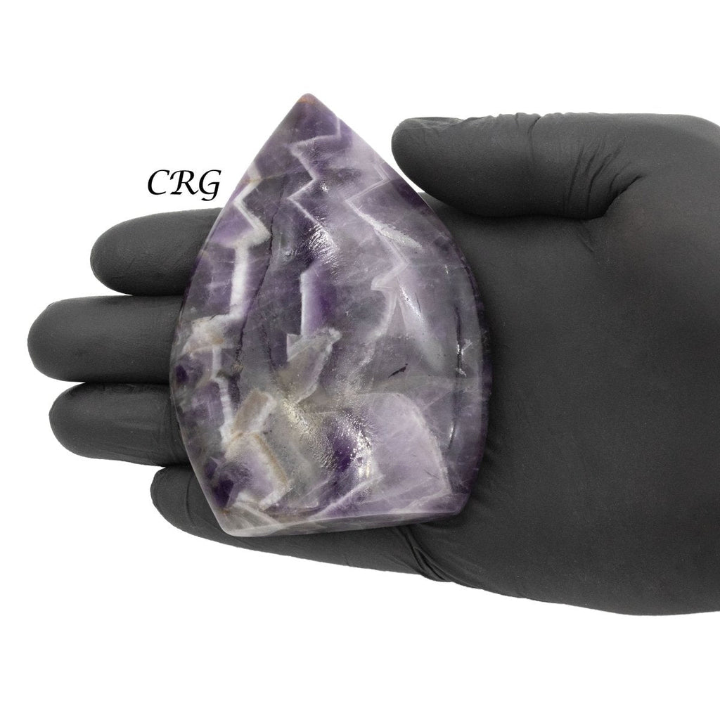 Chevron Amethyst Flames / 3.5" AVG - 1 LB. LOT