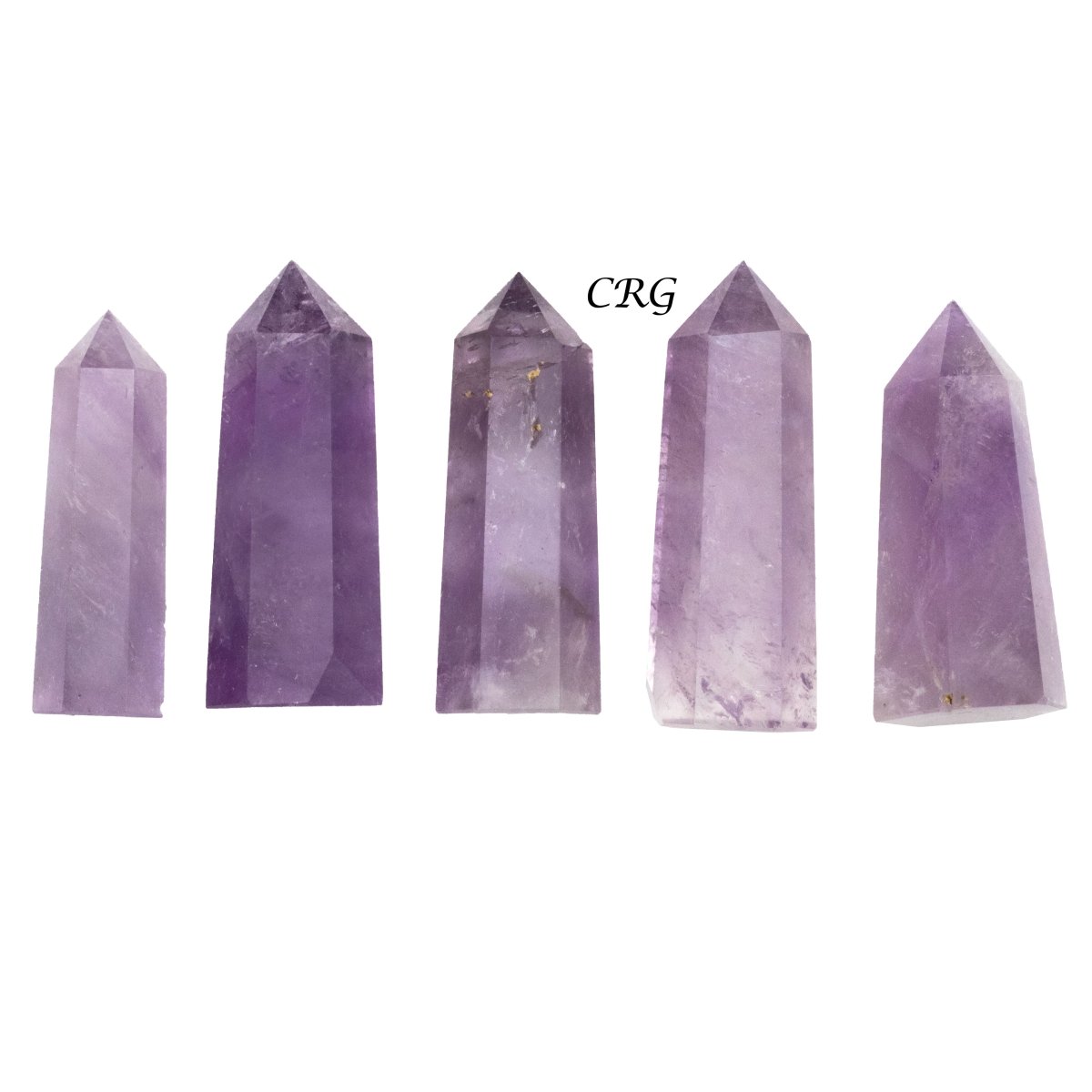 Amethyst Towers / 2.5" AVG - 1 LB. LOT