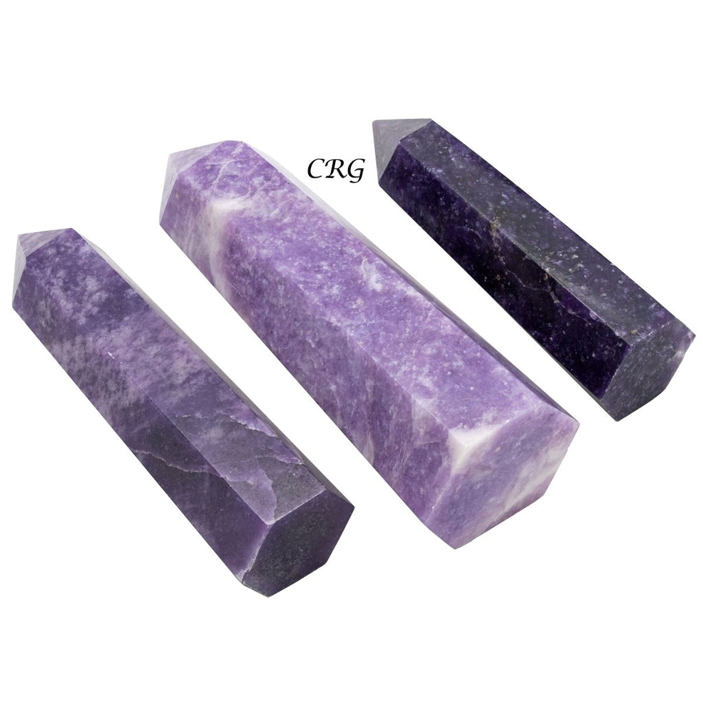 Lepidolite Towers / 4-12cm AVG - 1 LB. LOT