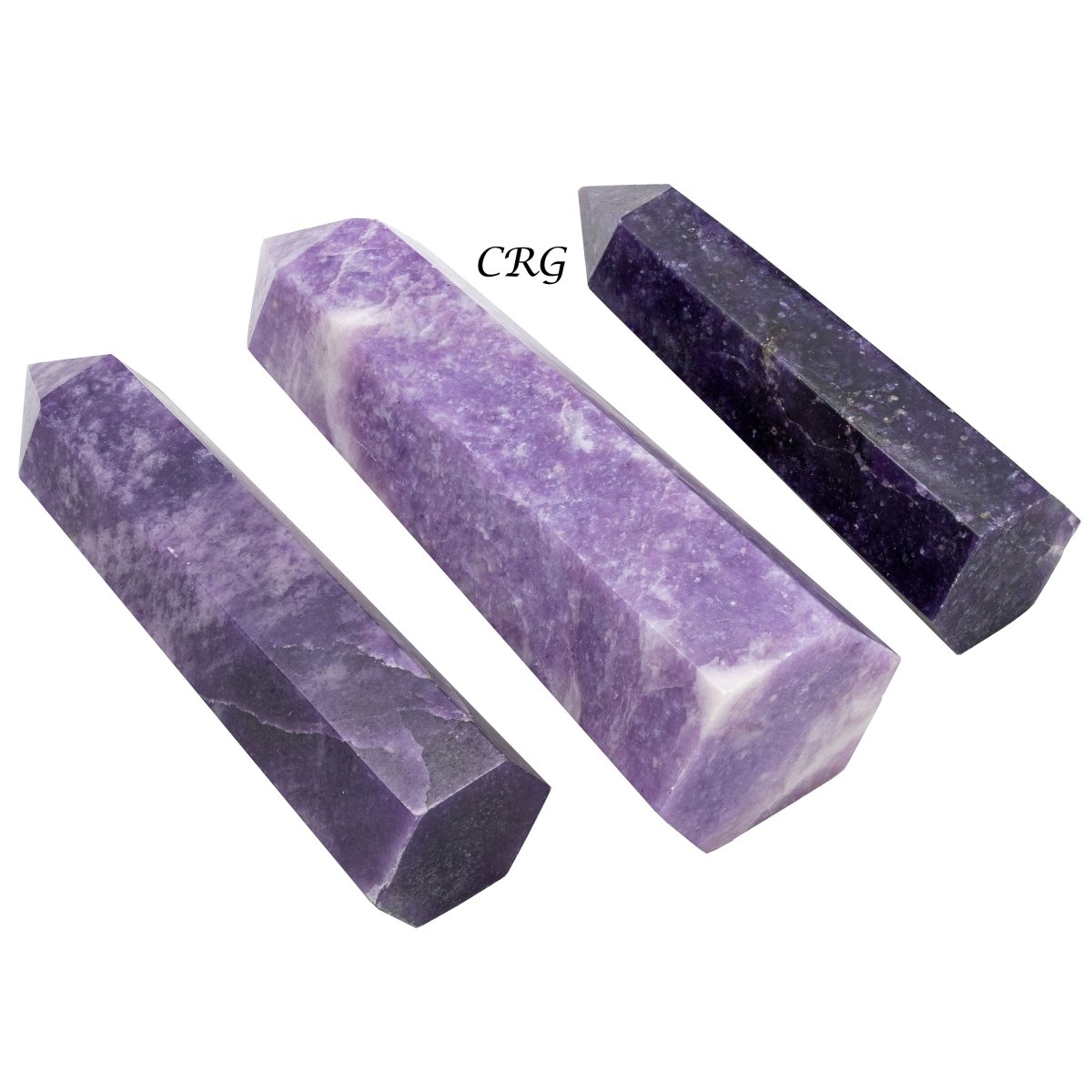Lepidolite Towers / 4-12cm AVG - 1 LB. LOT