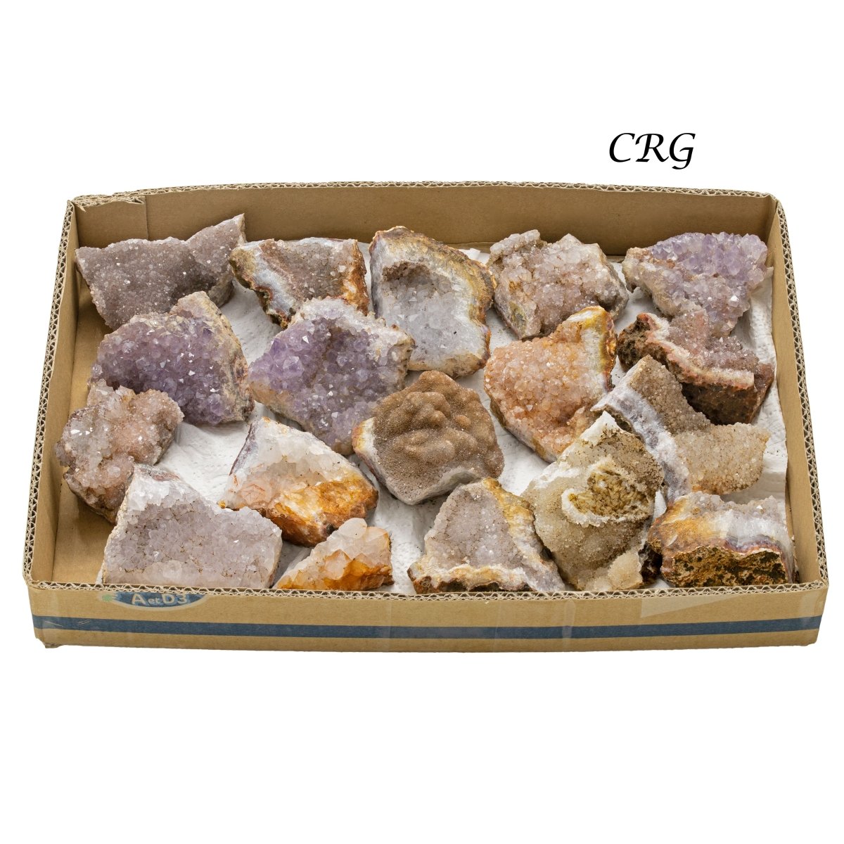 Amethyst Stalactite Geode from Morocco / WHOLESALE FLAT