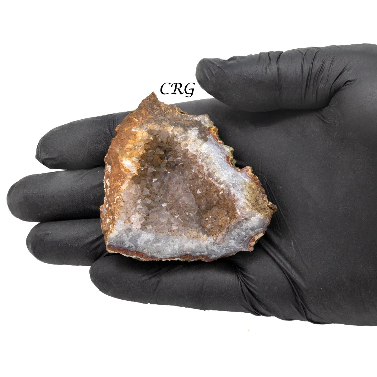 Amethyst Stalactite Geode from Morocco / WHOLESALE FLAT