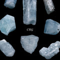 30 Gram Aquamarine Rough Crystals Premium Grade