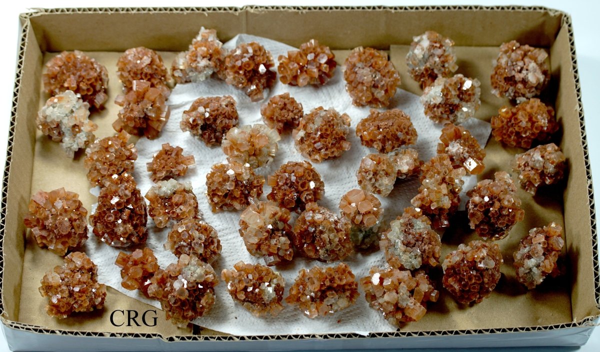 Aragonite Clusters from Morocco / WHOLESALE FLAT