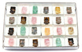 Assorted Gemstone Owls / WHOLESALE FLAT