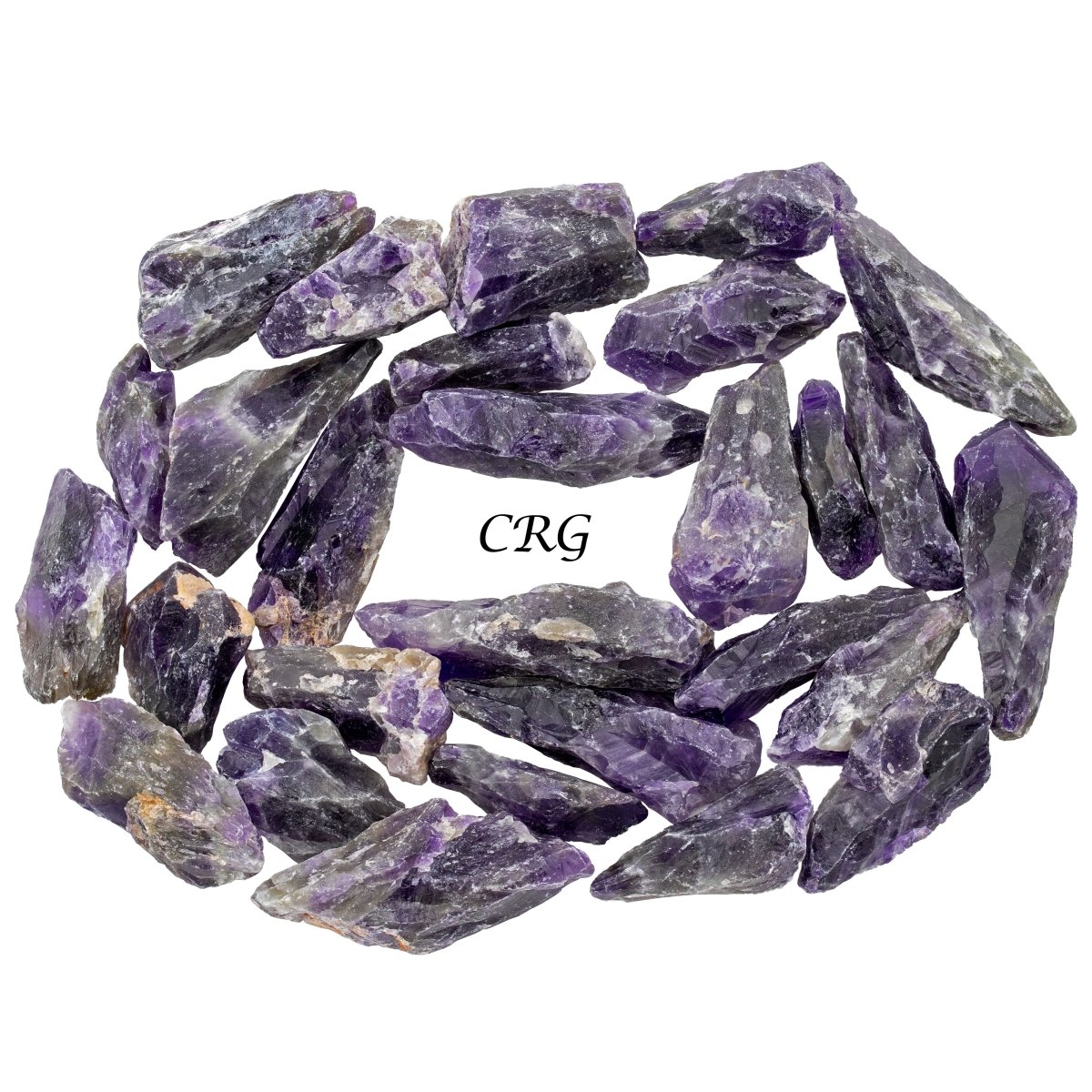 Rough Banded Amethyst / 1-2" AVG - 1 KILO LOT