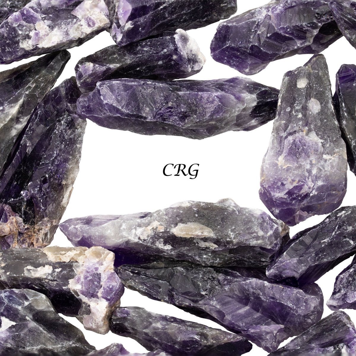 Rough Banded Amethyst / 1-2" AVG - 1 KILO LOT
