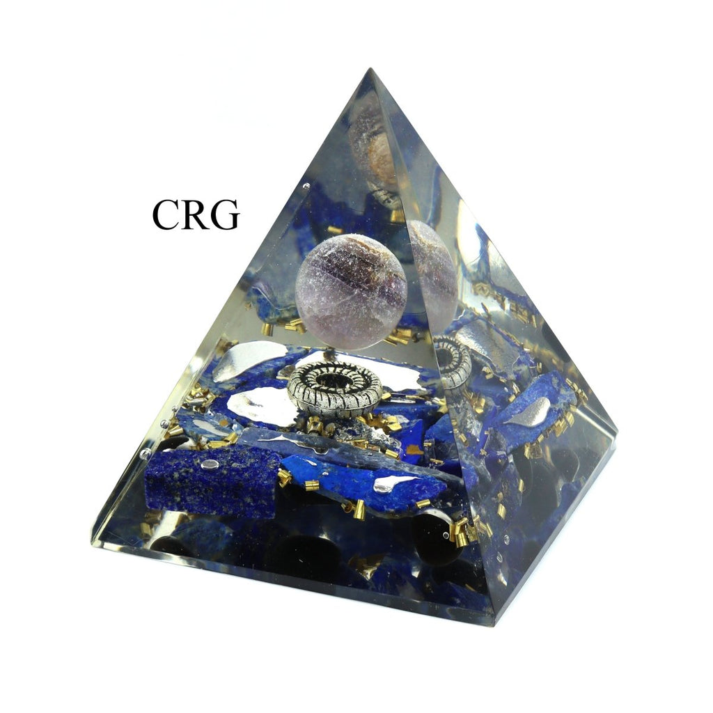 BOXED SET OF 4 -- Orgonite Pyramid Set 1