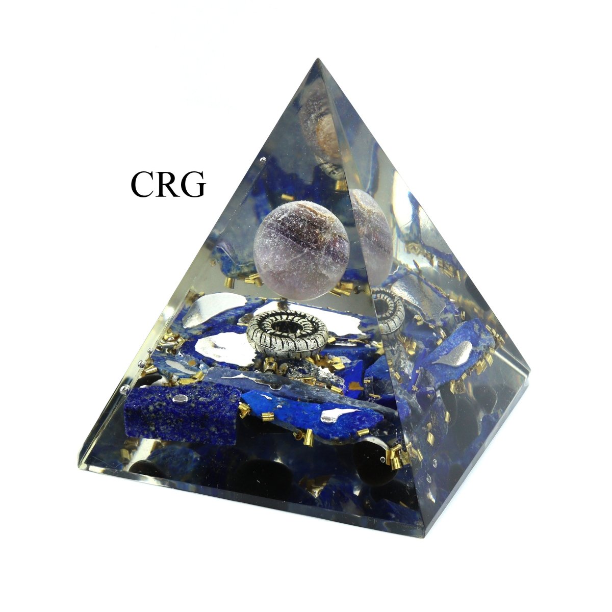 BOXED SET OF 4 -- Orgonite Pyramid Set 1