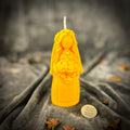 Beeswax Lada Motanka Spell Candle - Ancestral Blessings, Love & Protection
