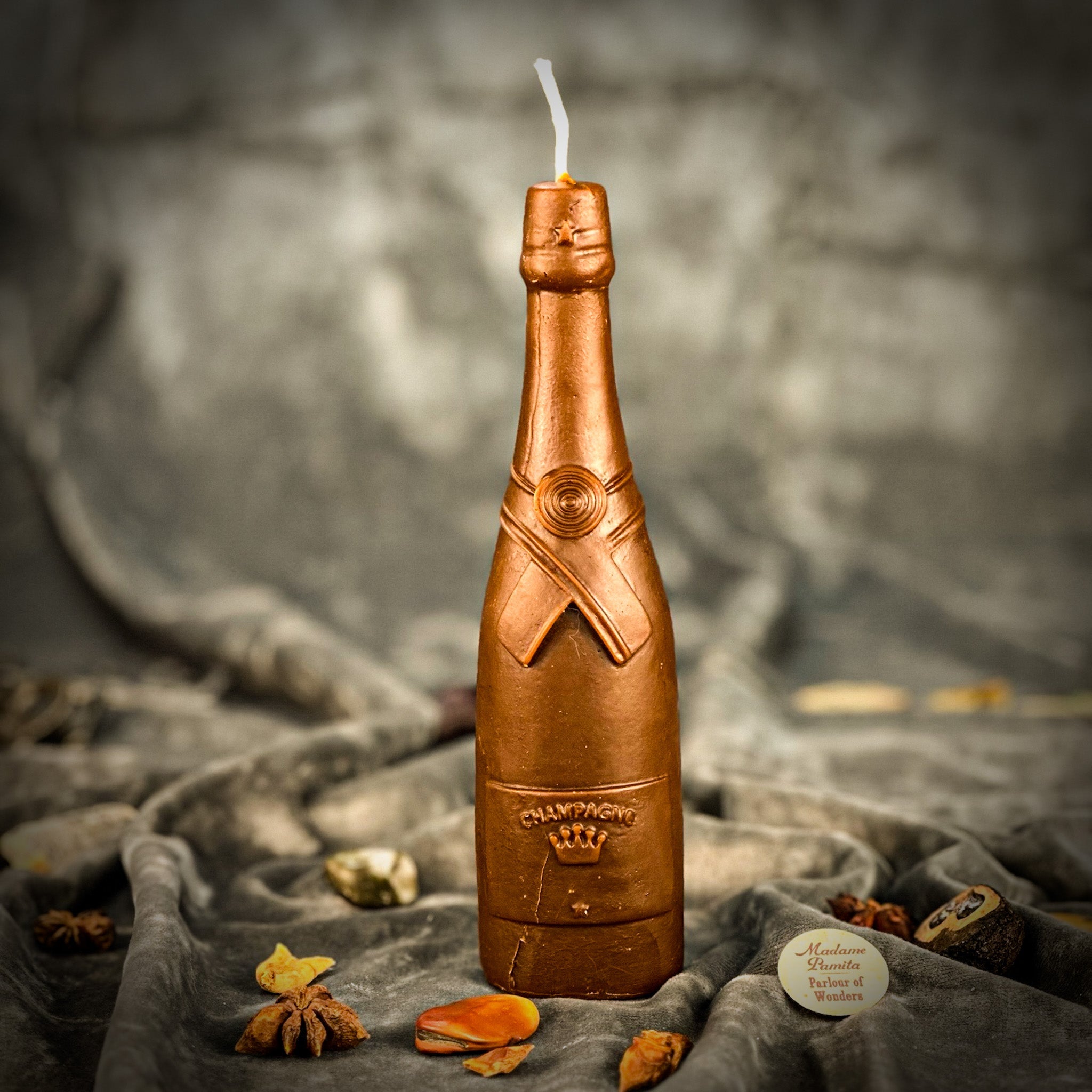 Champagne Celebration Candle Spell Kit - Success & Luxury Manifestation