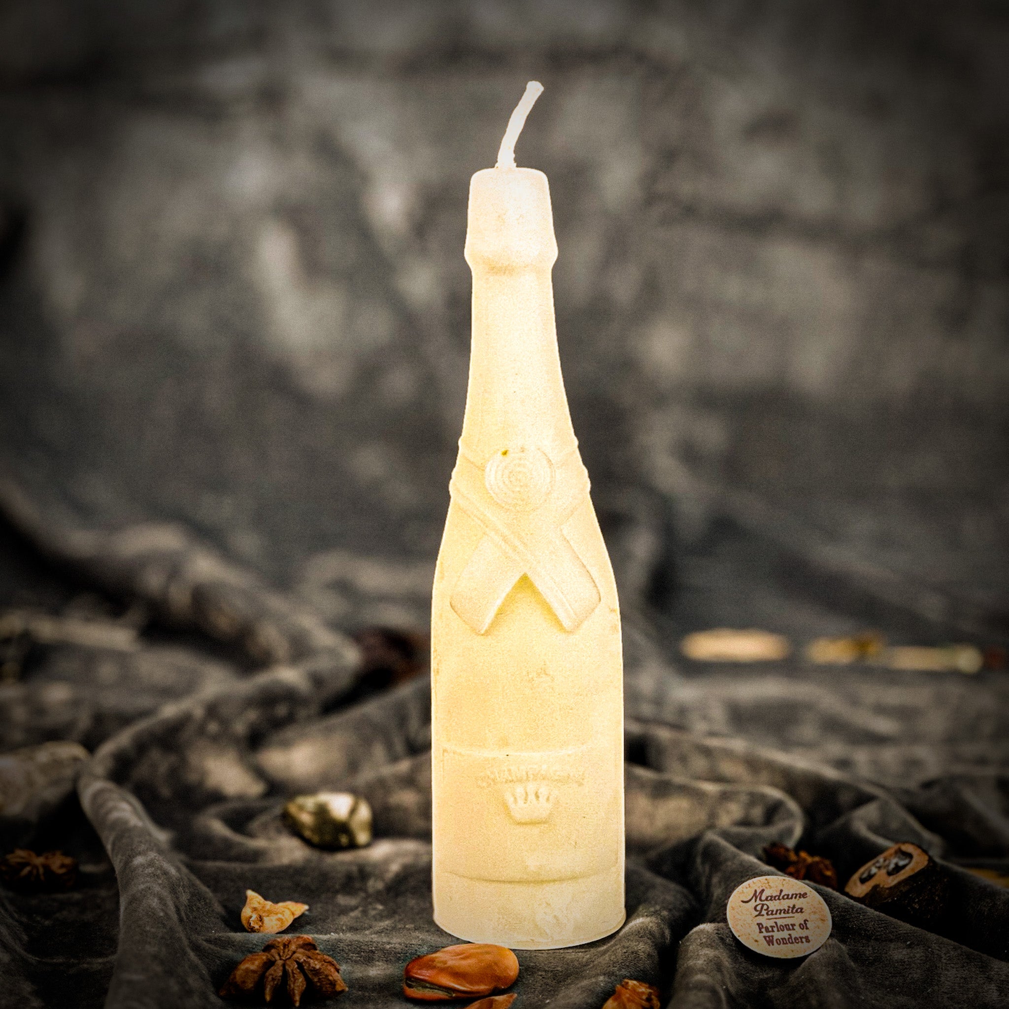 Champagne Celebration Candle Spell Kit - Success & Luxury Manifestation