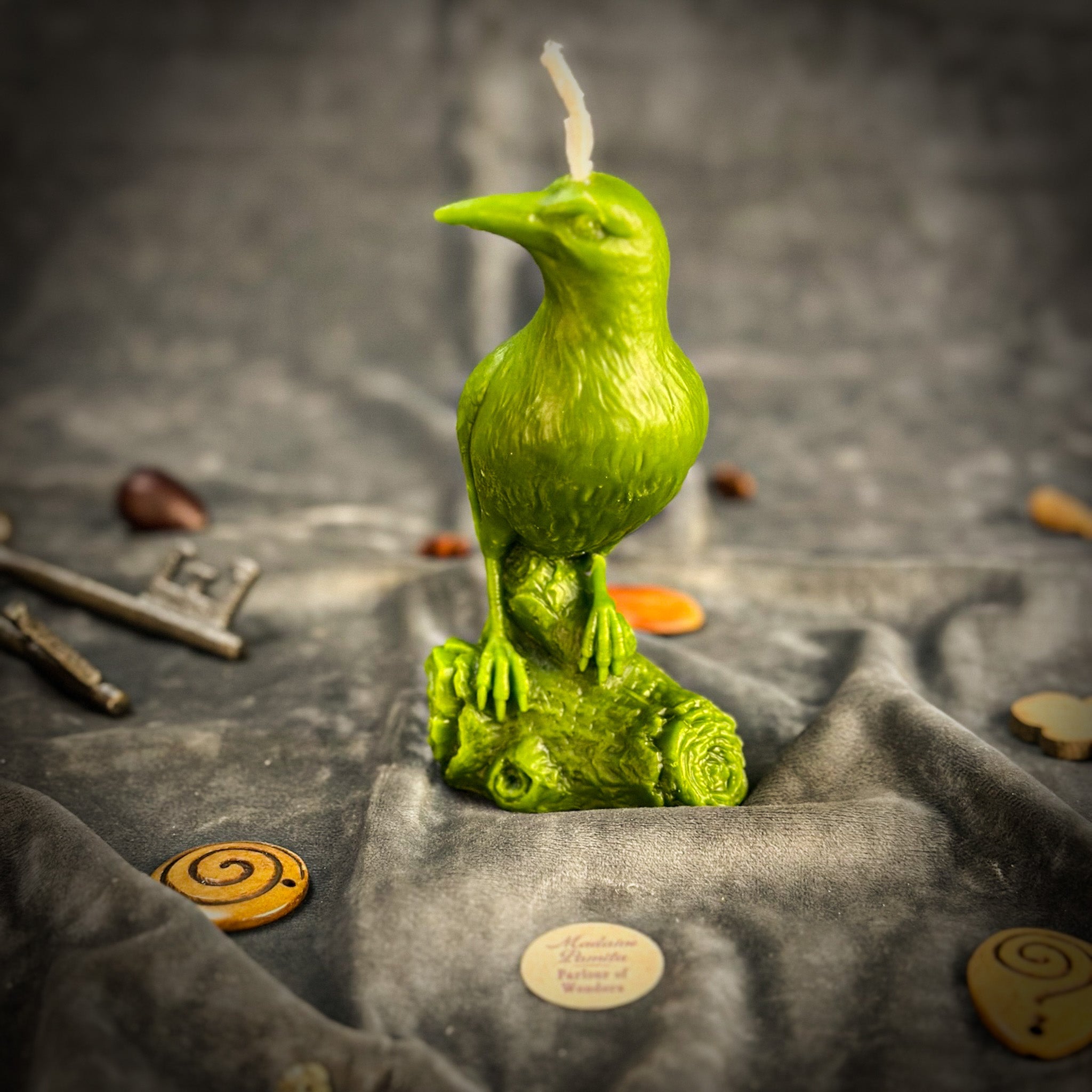 Raven Magic Candle Spell Kit - Intelligence & Spirit World Connection