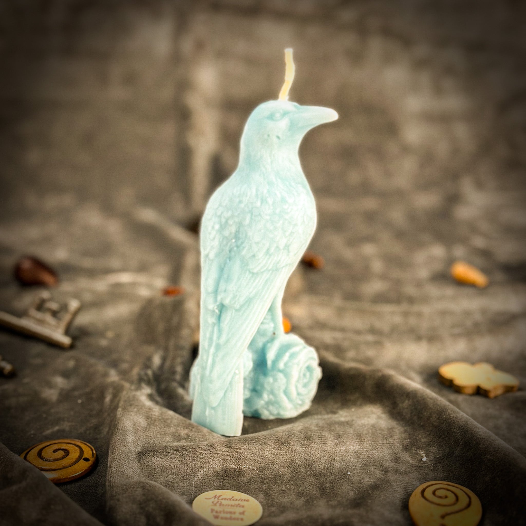 Raven Magic Candle Spell Kit - Intelligence & Spirit World Connection