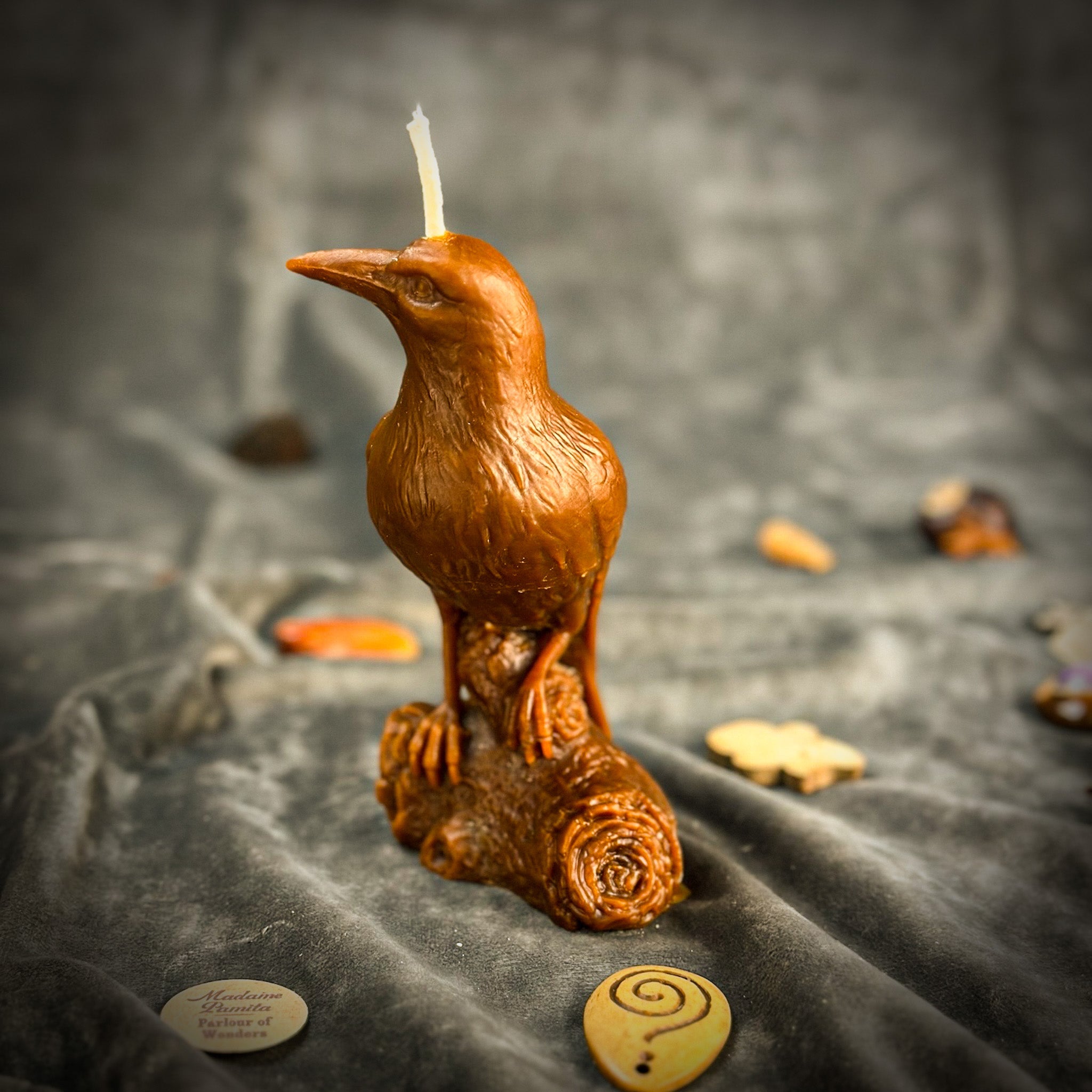 Raven Magic Candle Spell Kit - Intelligence & Spirit World Connection