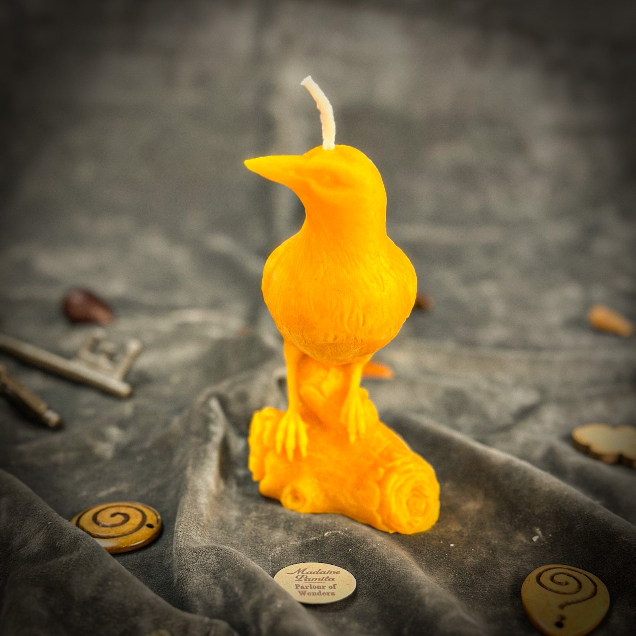 Raven Magic Candle Spell Kit - Intelligence & Spirit World Connection