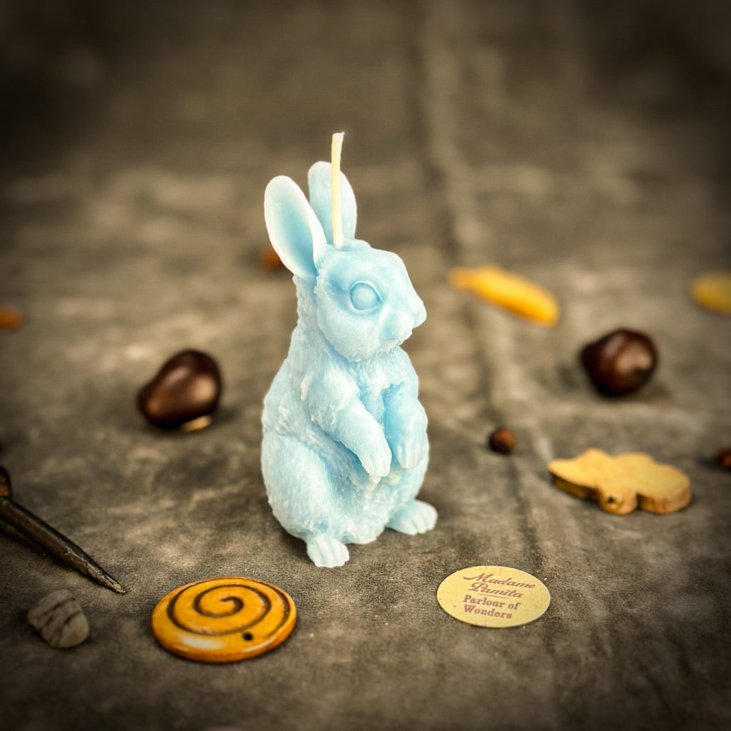 Enchanted Bunny Candle Spell Kit - Abundance & Quick Thinking Magic