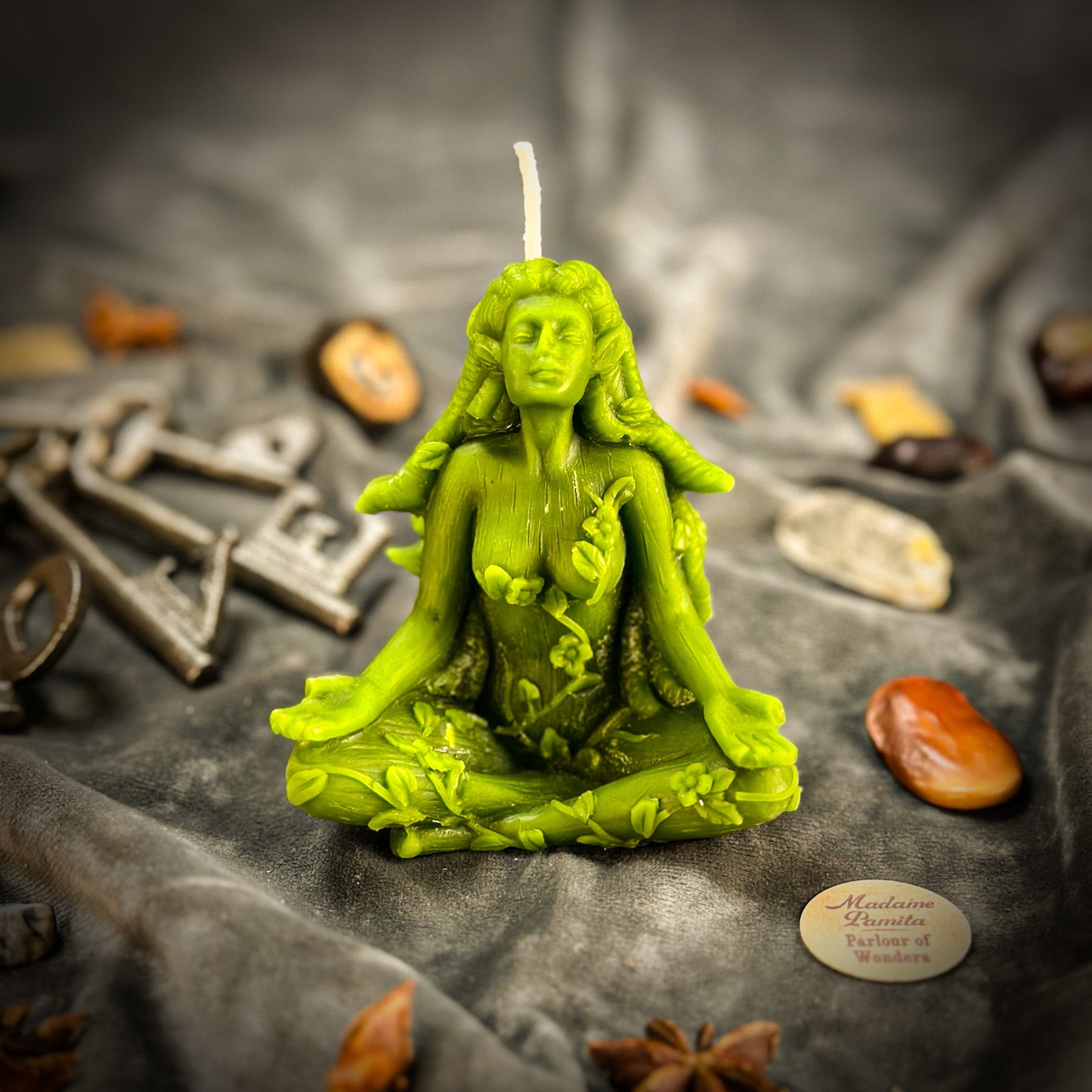 Forest Fairy Candle Spell Kit - Nature Spirit & Inner Peace Magic