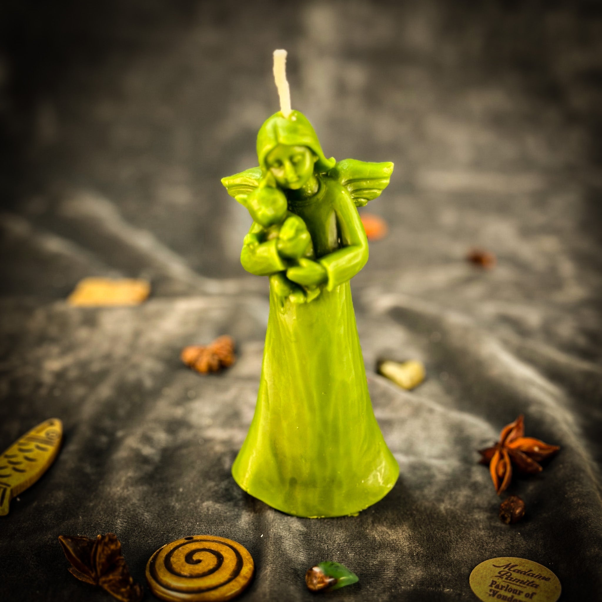 Cat Guardian Spirit Candle Spell Kit - Pet Protection and Healing