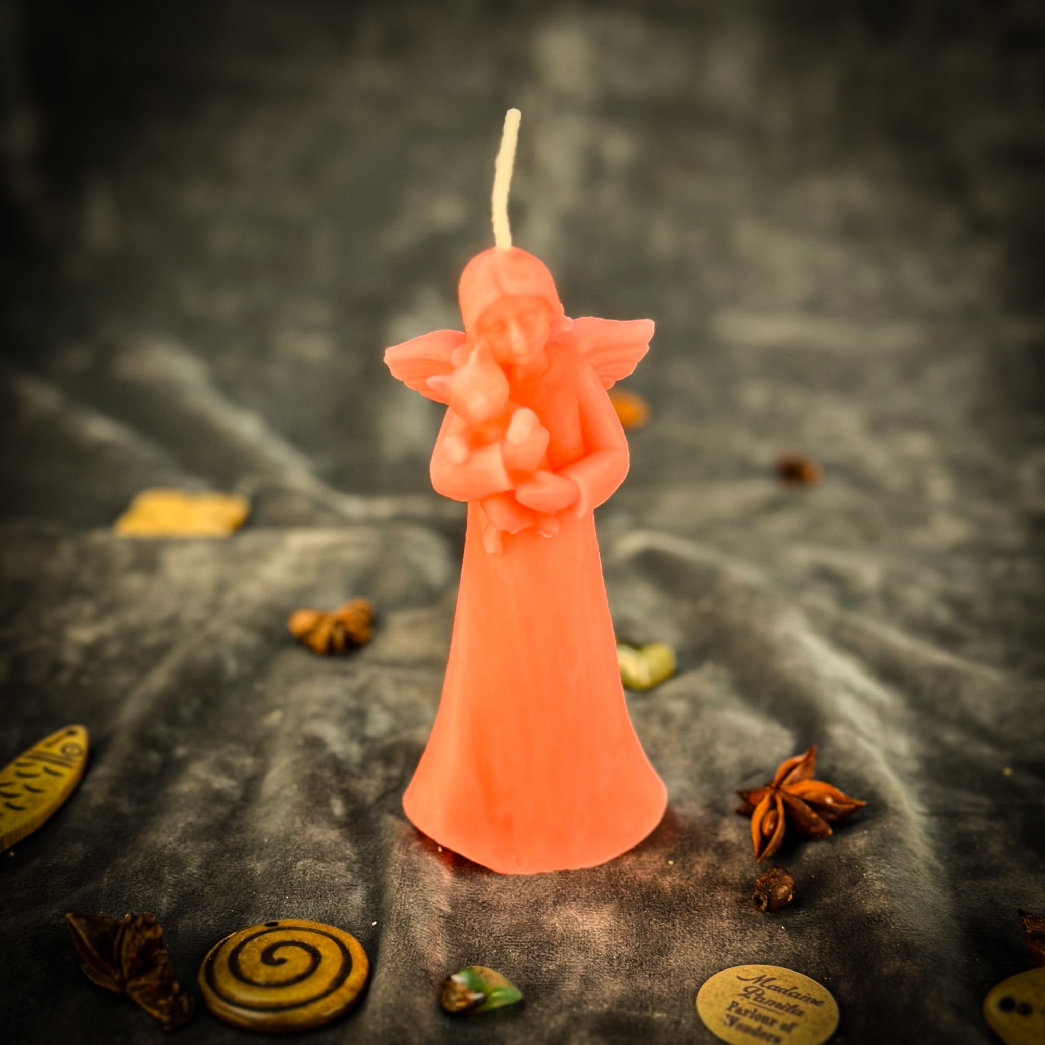 Cat Guardian Spirit Candle Spell Kit - Pet Protection and Healing