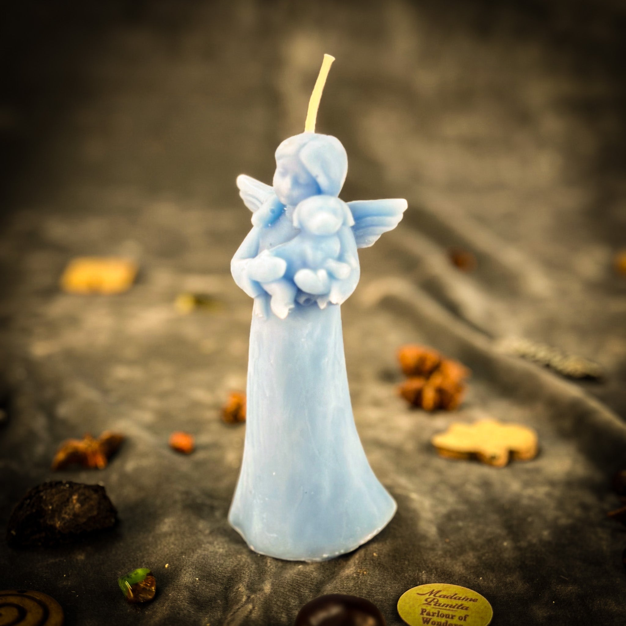 Beeswax Dog Guardian Spirit Spell Candle - Pet Protection & Healing