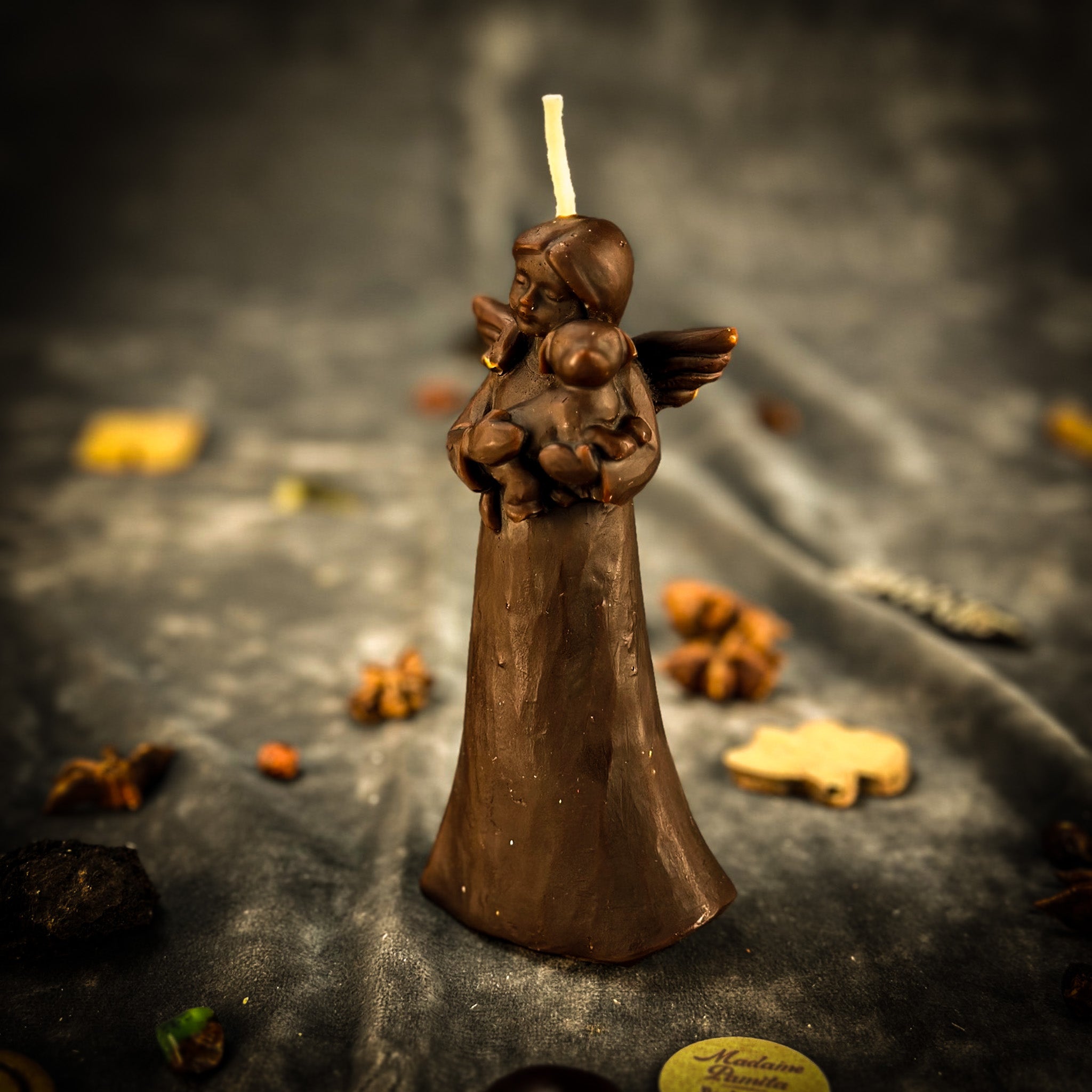 Beeswax Dog Guardian Spirit Spell Candle - Pet Protection & Healing