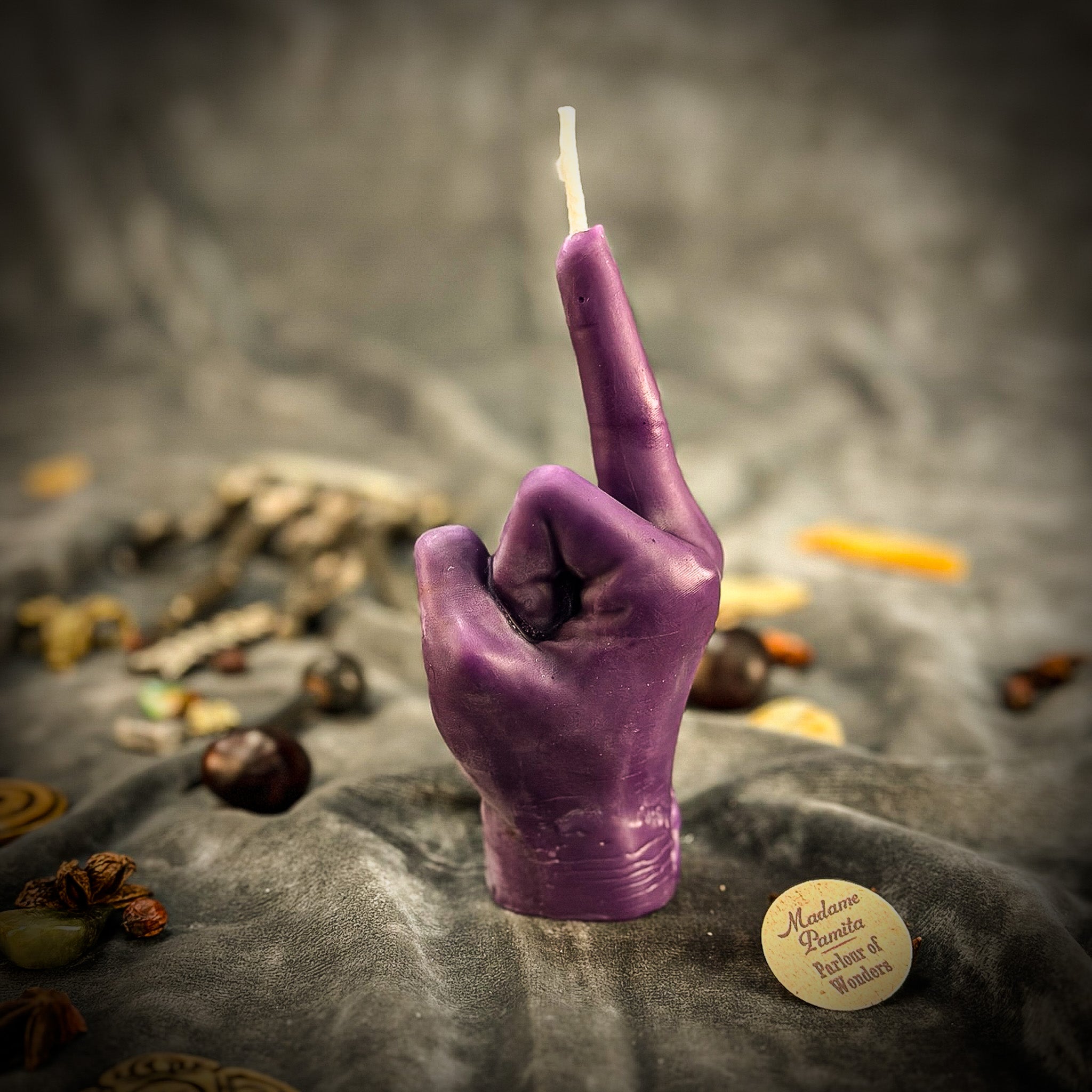 Middle Finger Candle Spell Kit - Banishing & Empowerment Magic