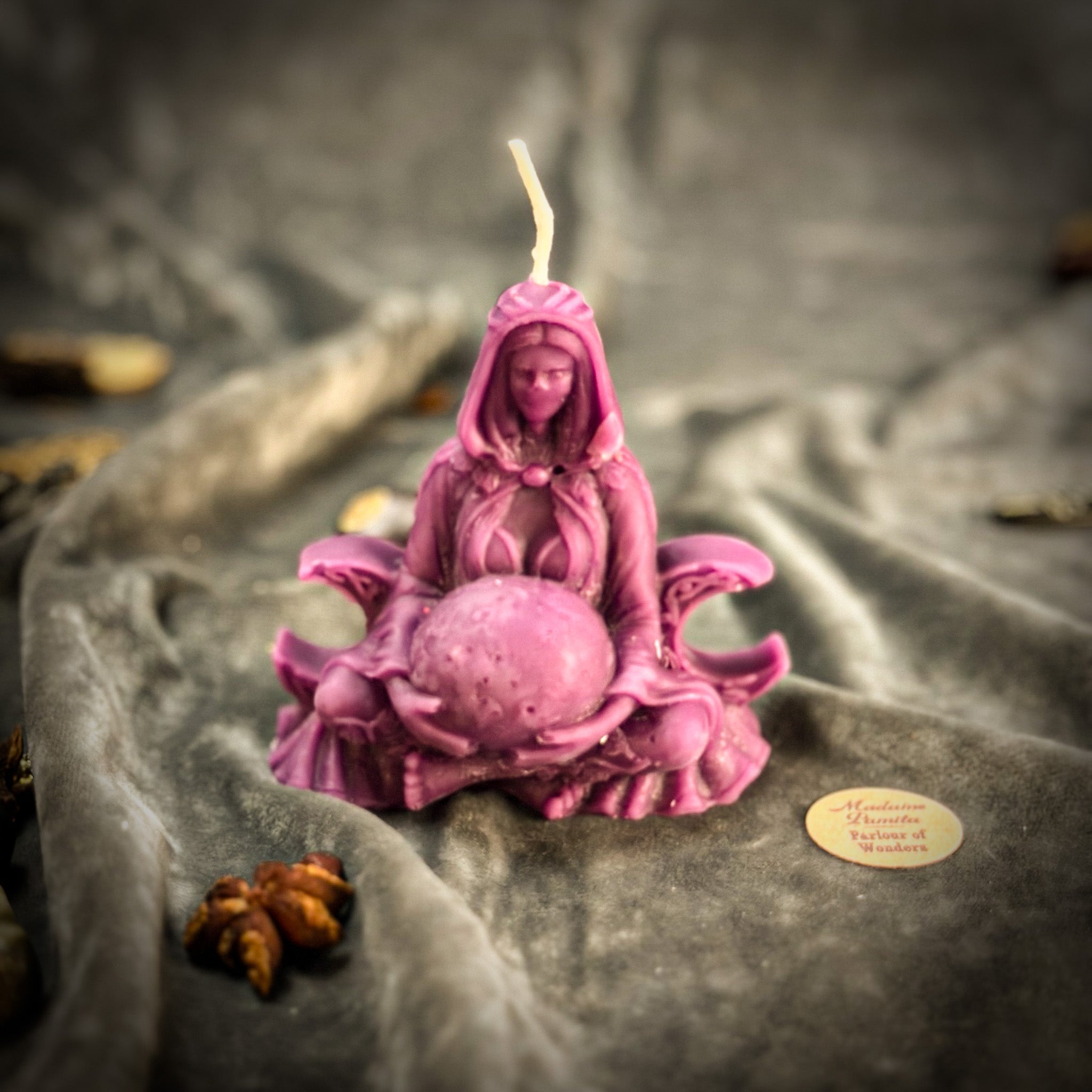 Moon Goddess Candle Spell Kit - Lunar Magic & Divine Feminine Energy