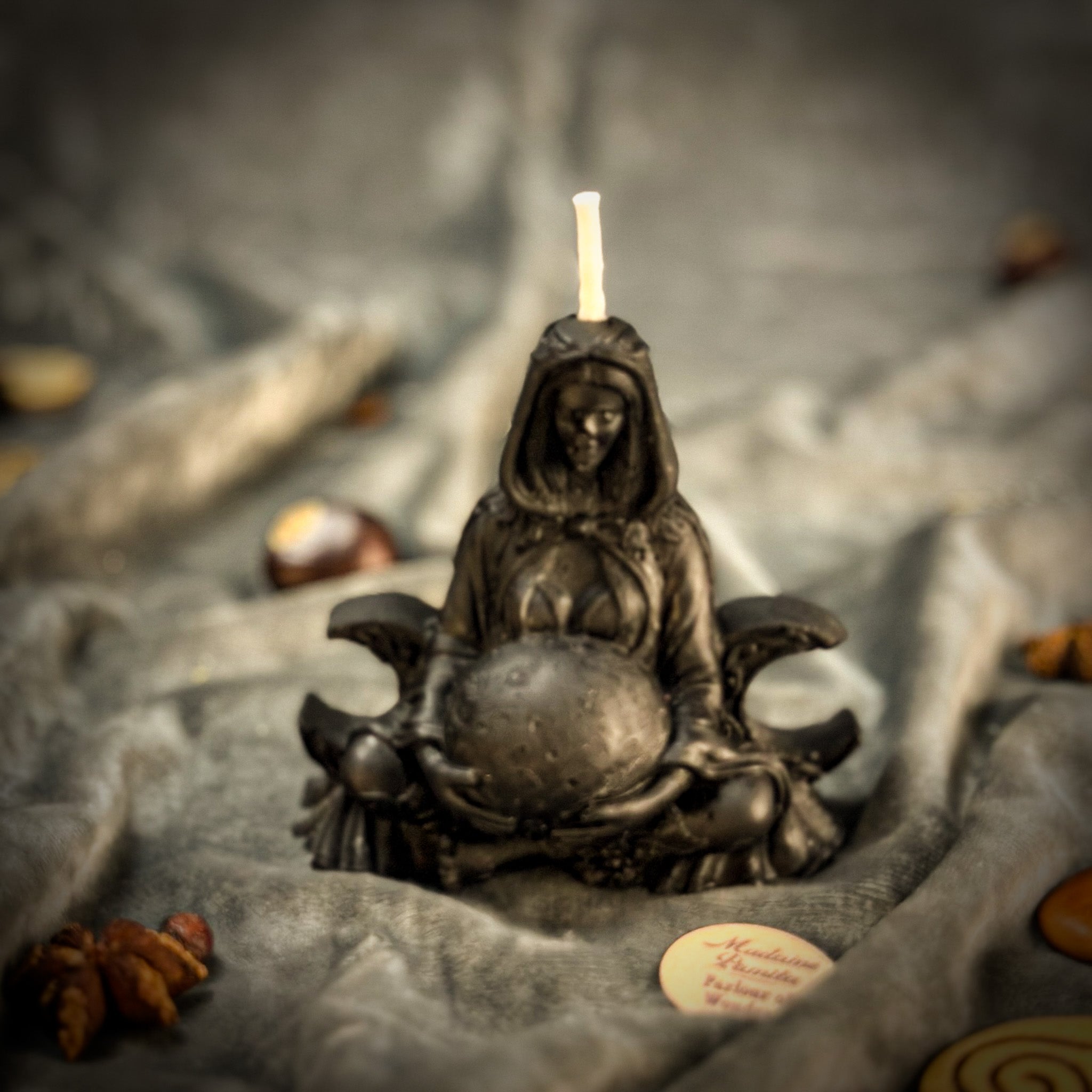 Moon Goddess Candle Spell Kit - Lunar Magic & Divine Feminine Energy