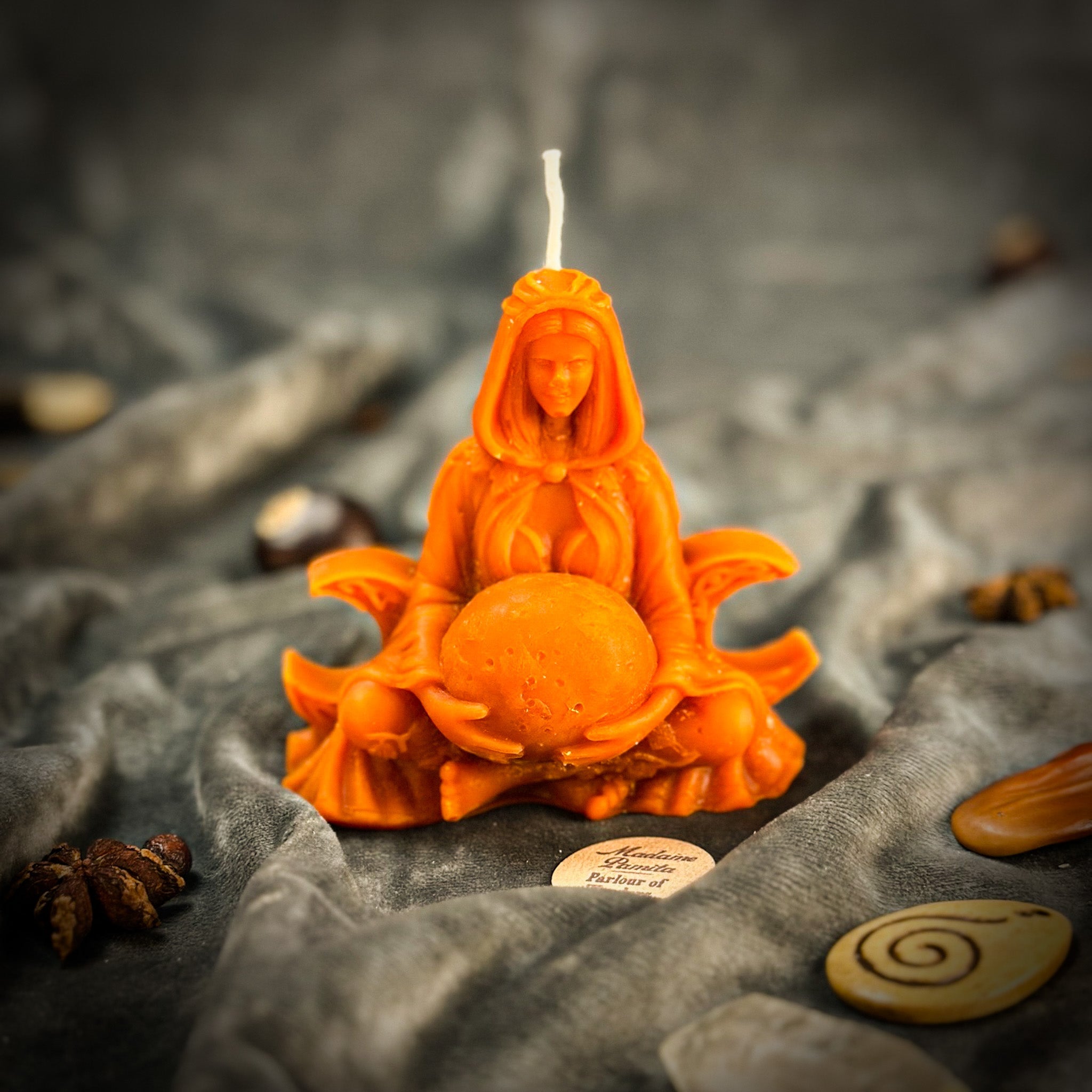 Moon Goddess Candle Spell Kit - Lunar Magic & Divine Feminine Energy