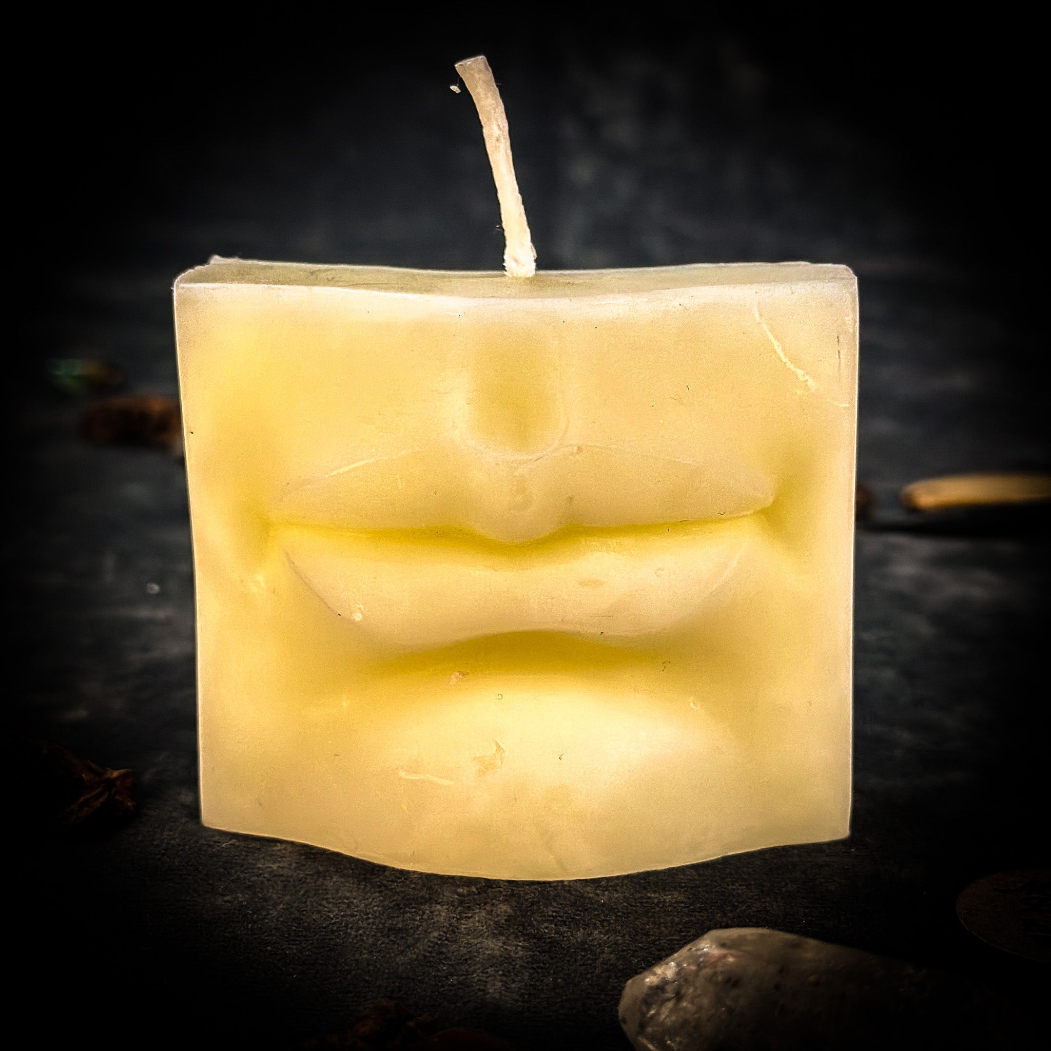 Ex-Voto Mouth Candle Spell Kit - Communication & Healing Magic