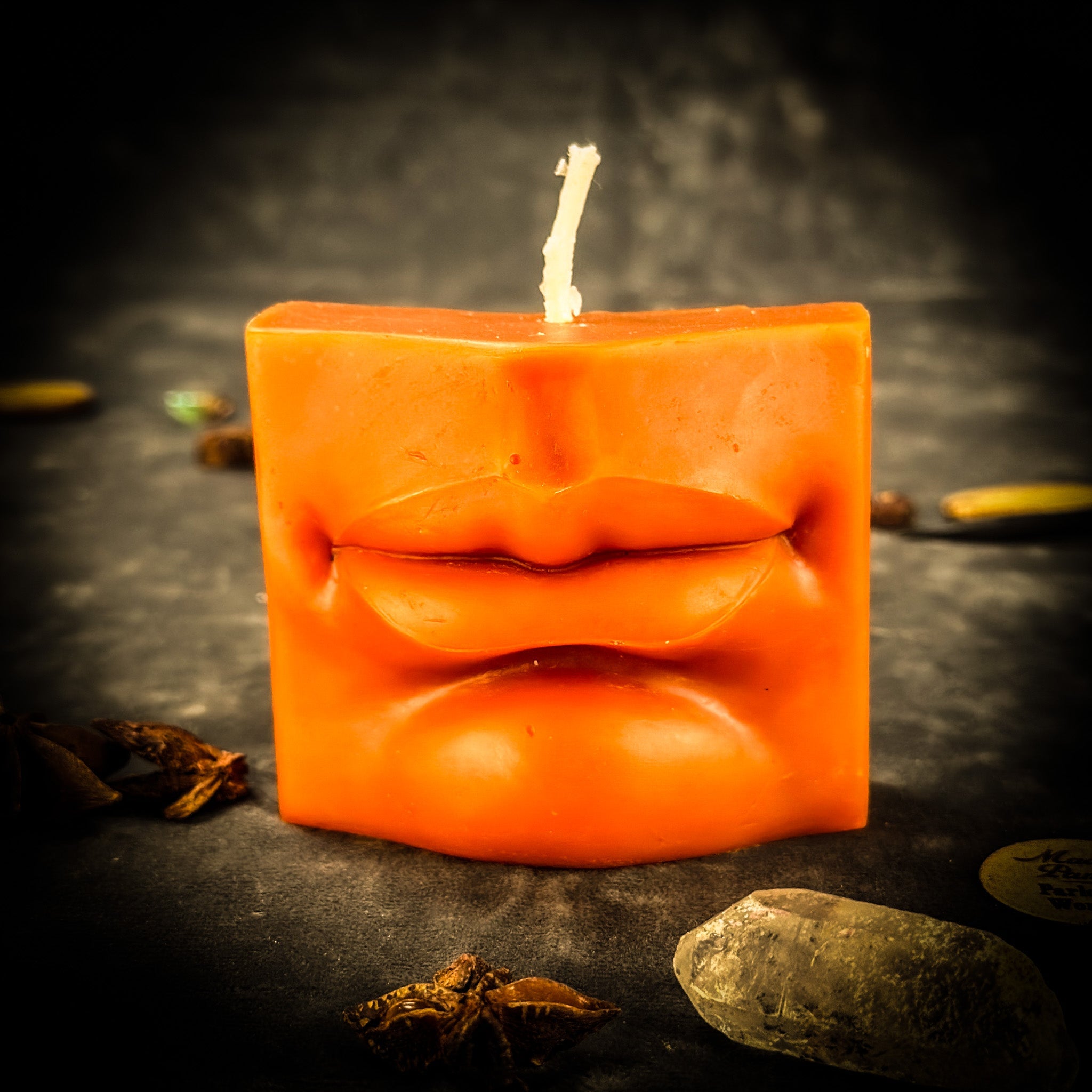 Ex-Voto Mouth Candle Spell Kit - Communication & Healing Magic