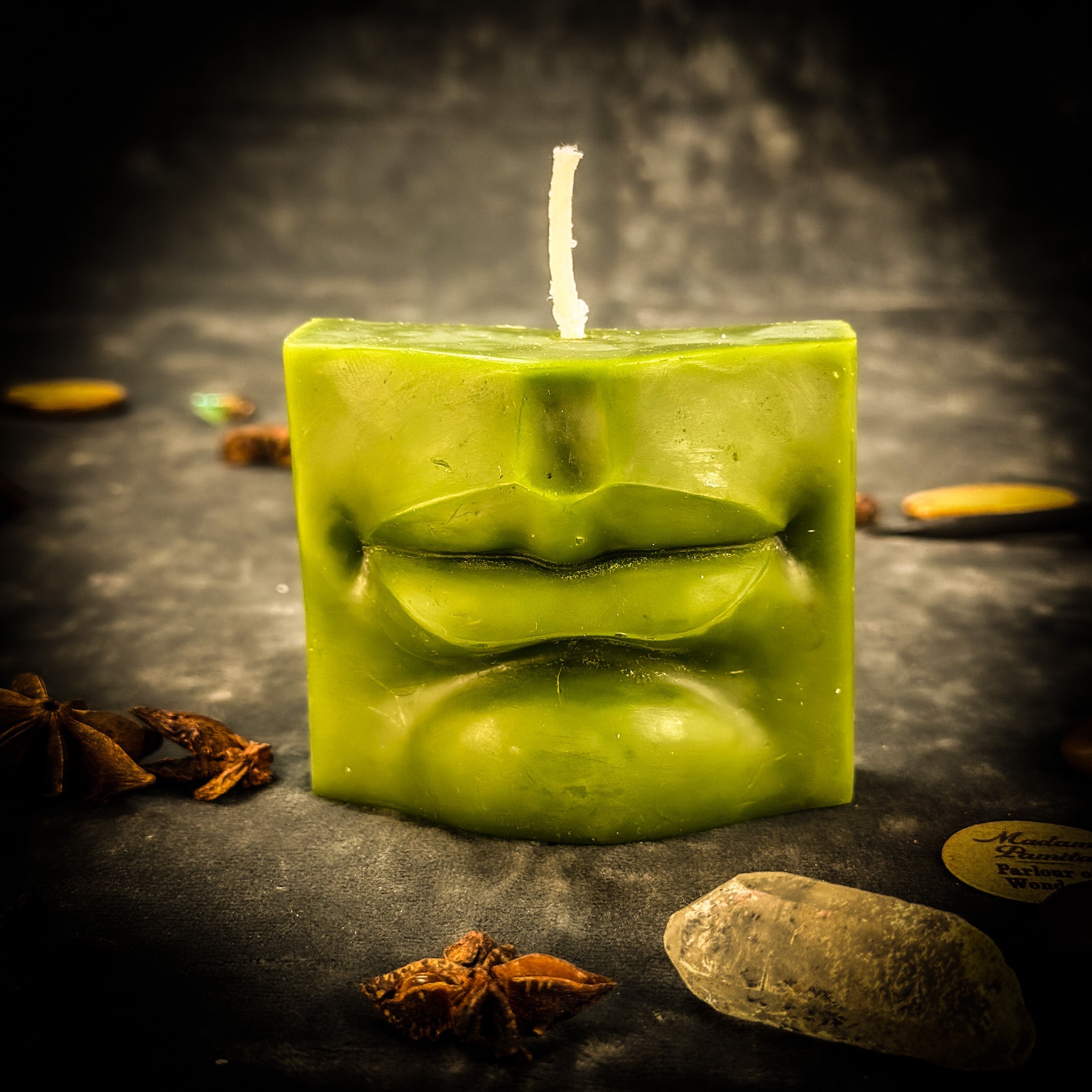 Ex-Voto Mouth Candle Spell Kit - Communication & Healing Magic
