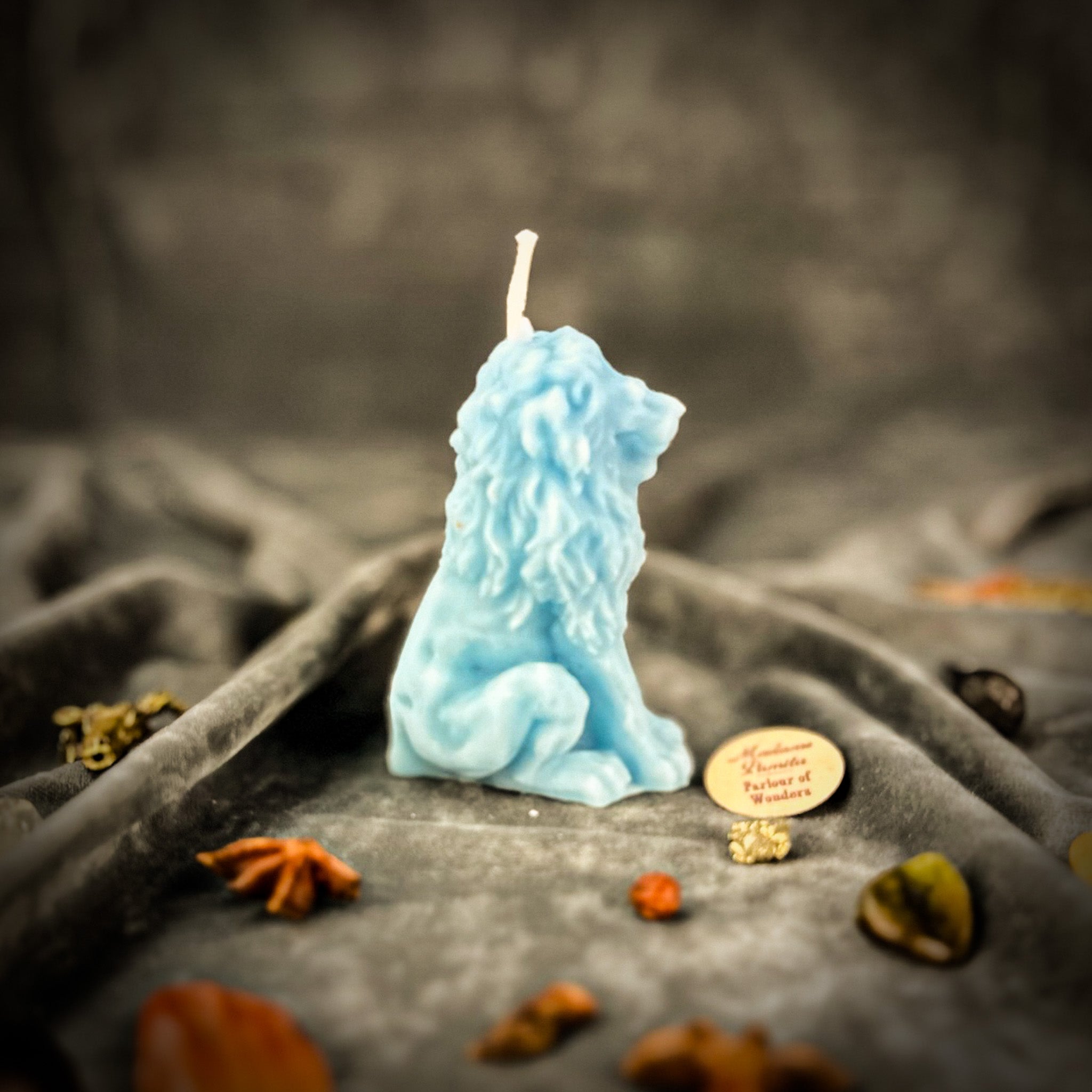 Proud Lion Candle Spell Kit - Courage & Leadership Magic