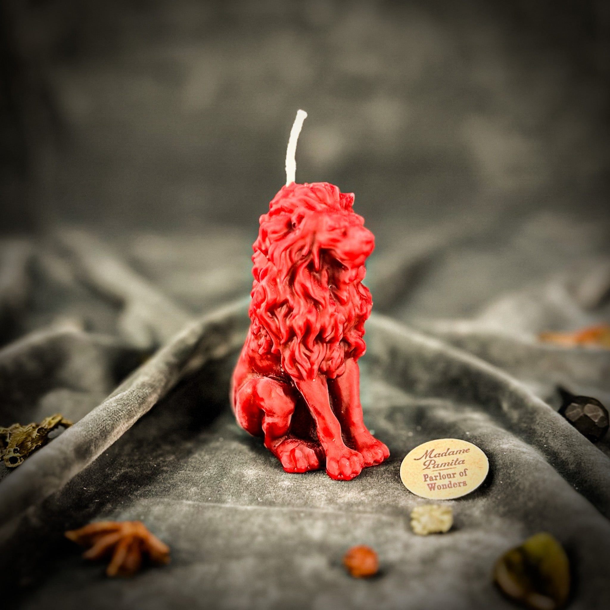 Proud Lion Candle Spell Kit - Courage & Leadership Magic