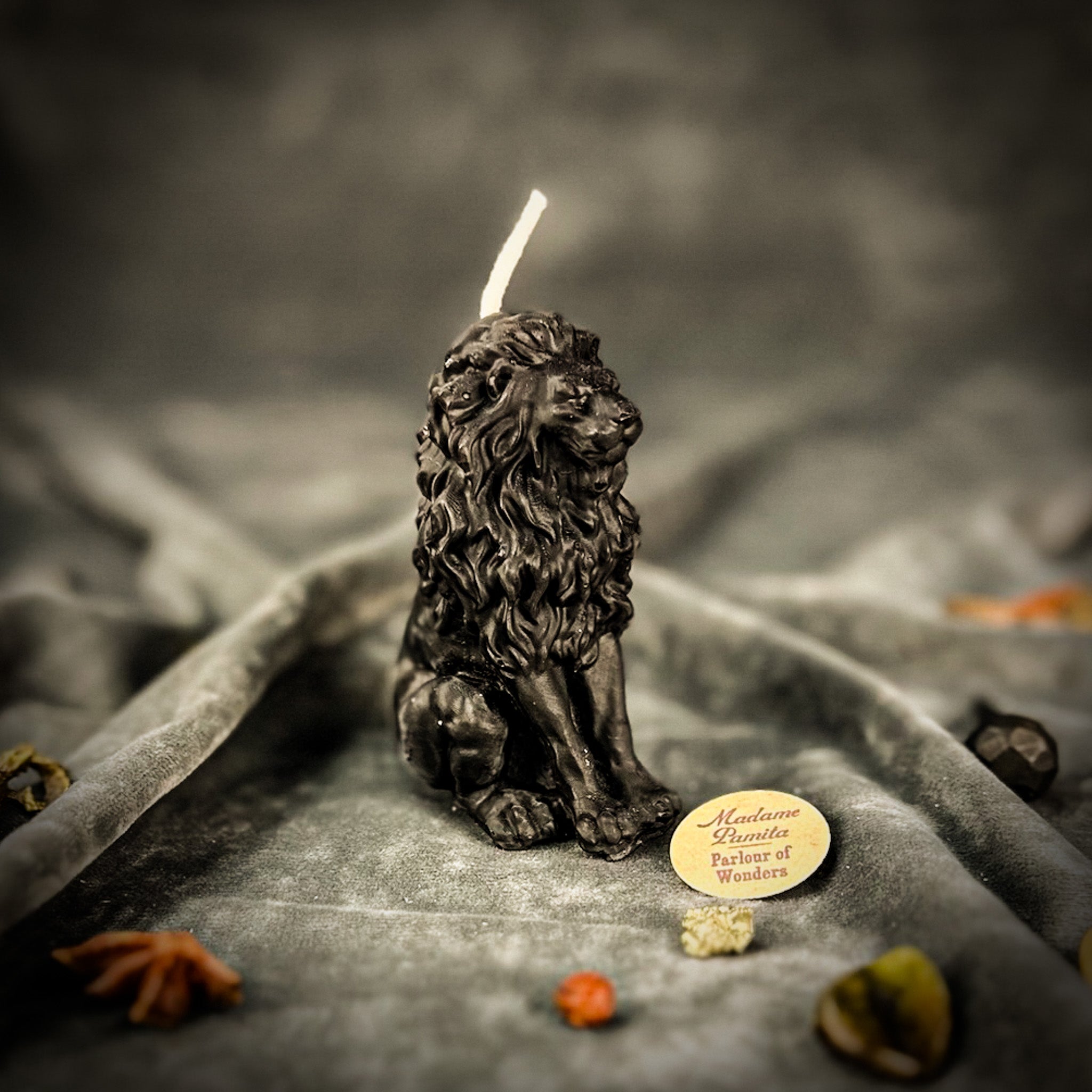 Proud Lion Candle Spell Kit - Courage & Leadership Magic