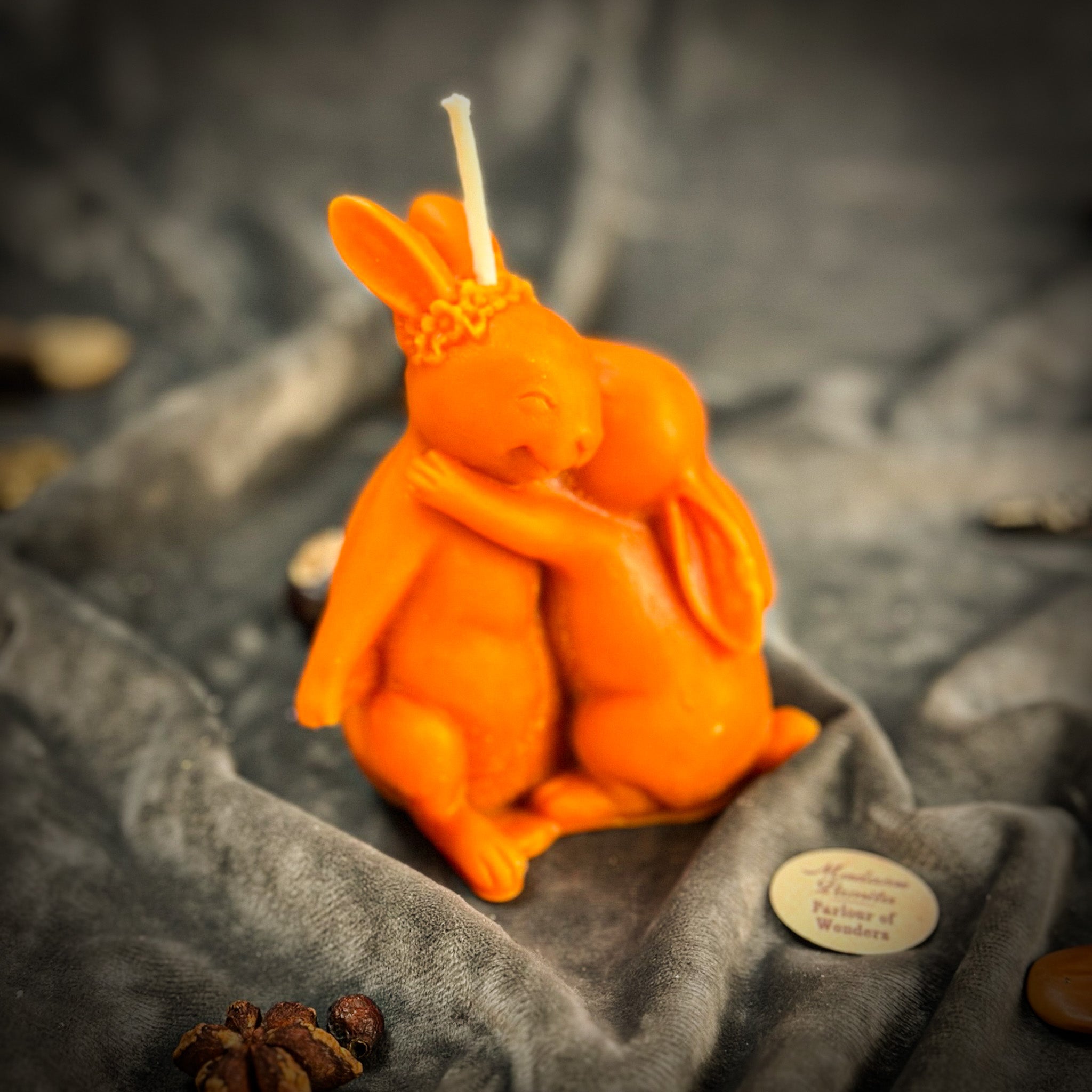 Rabbit Rabbit Candle Spell Kit - Good Luck & New Beginnings Magic