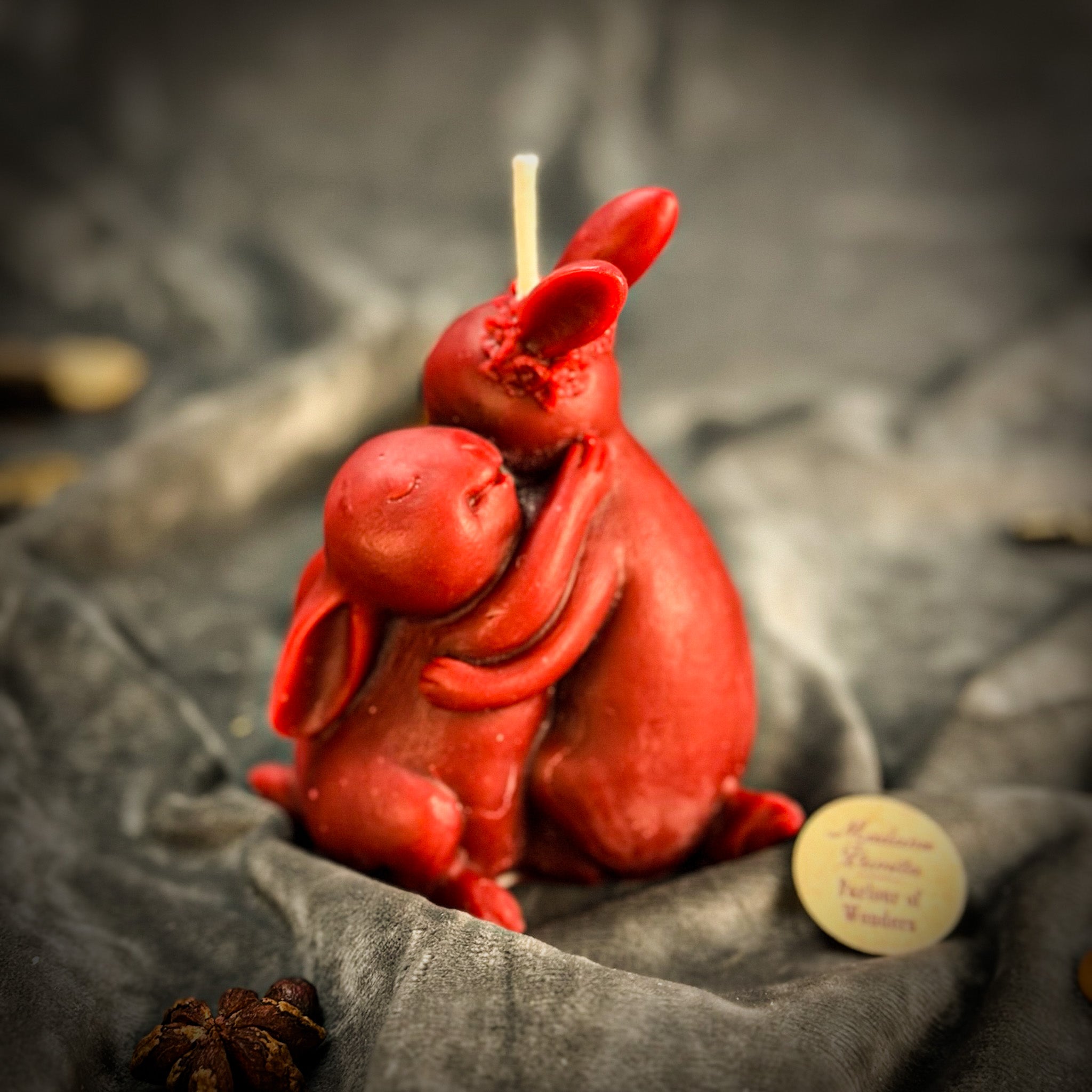 Rabbit Rabbit Candle Spell Kit - Good Luck & New Beginnings Magic