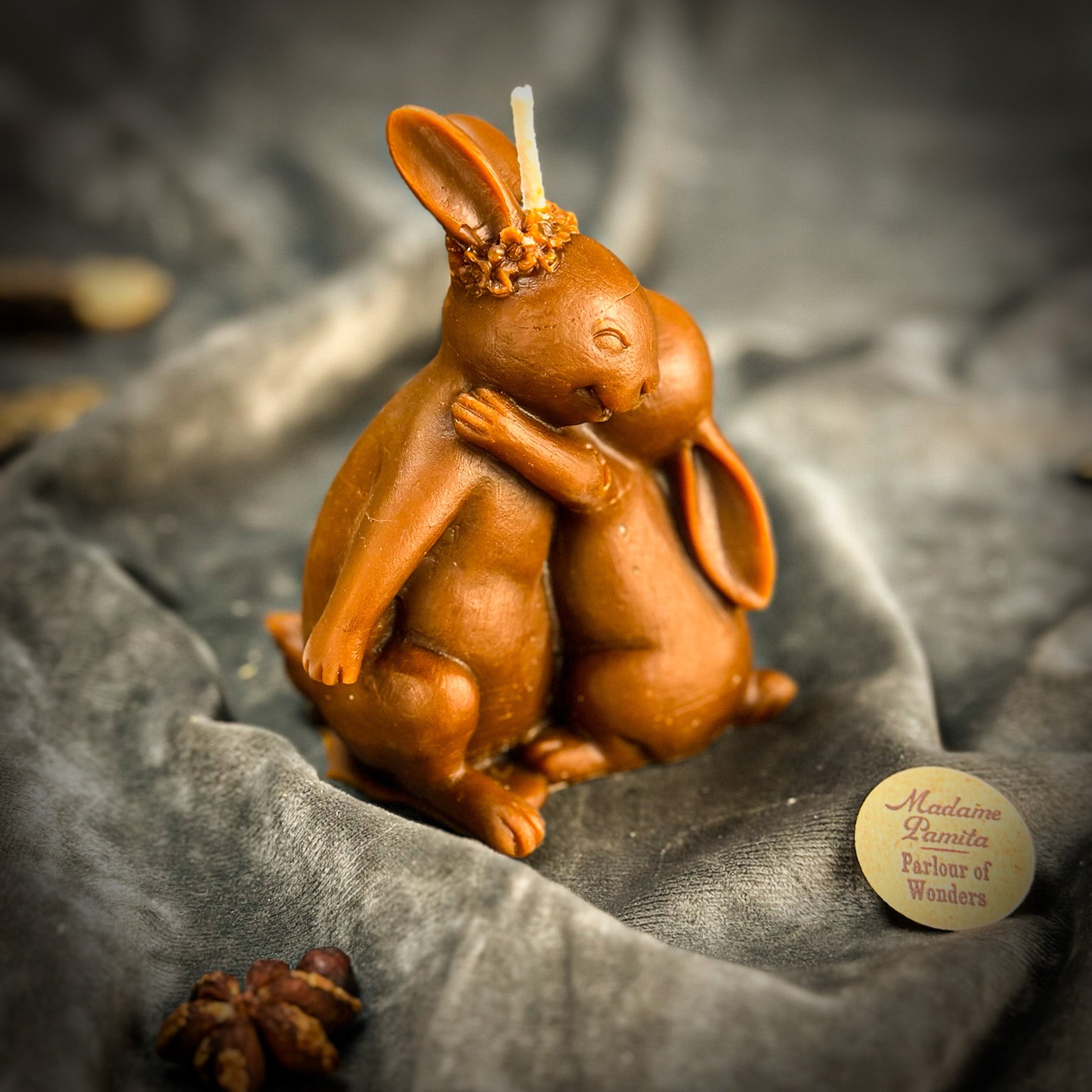 Rabbit Rabbit Candle Spell Kit - Good Luck & New Beginnings Magic