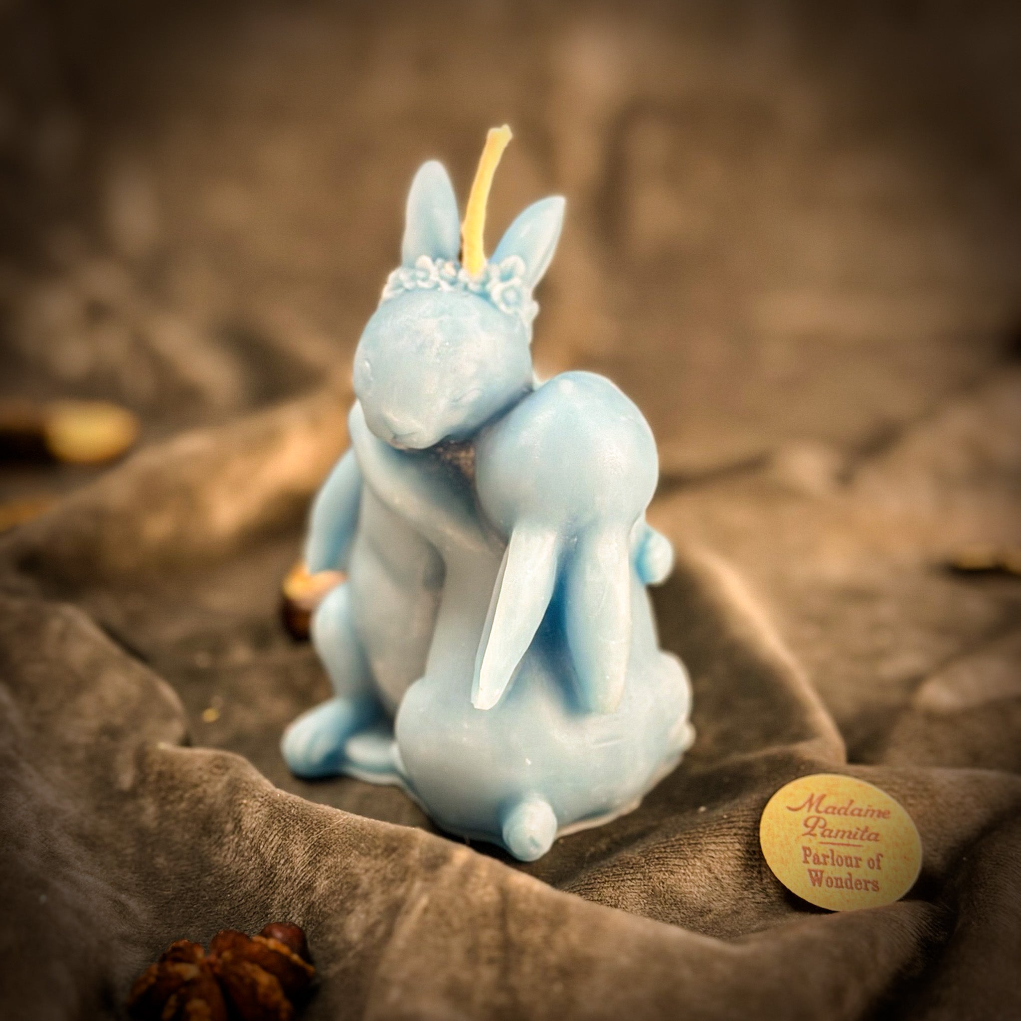 Rabbit Rabbit Candle Spell Kit - Good Luck & New Beginnings Magic